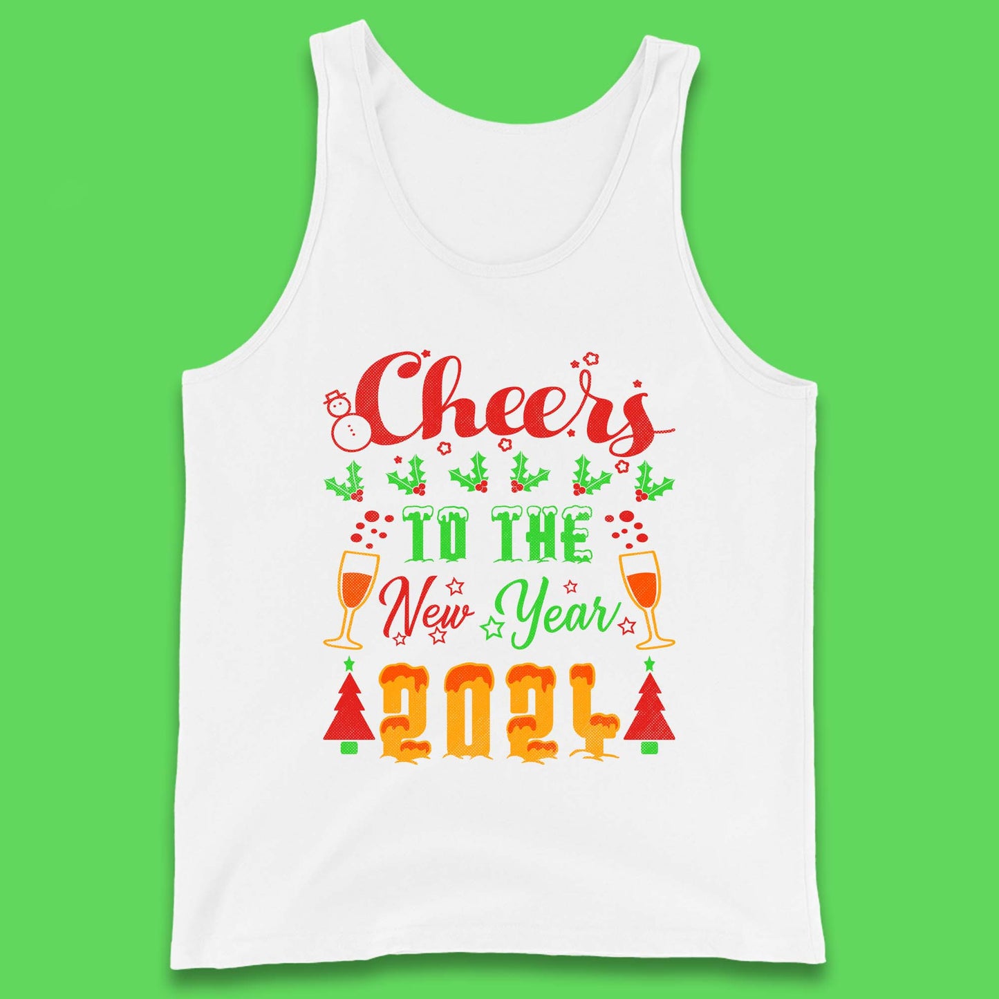 Cheers To The New Year 2024 Tank Top