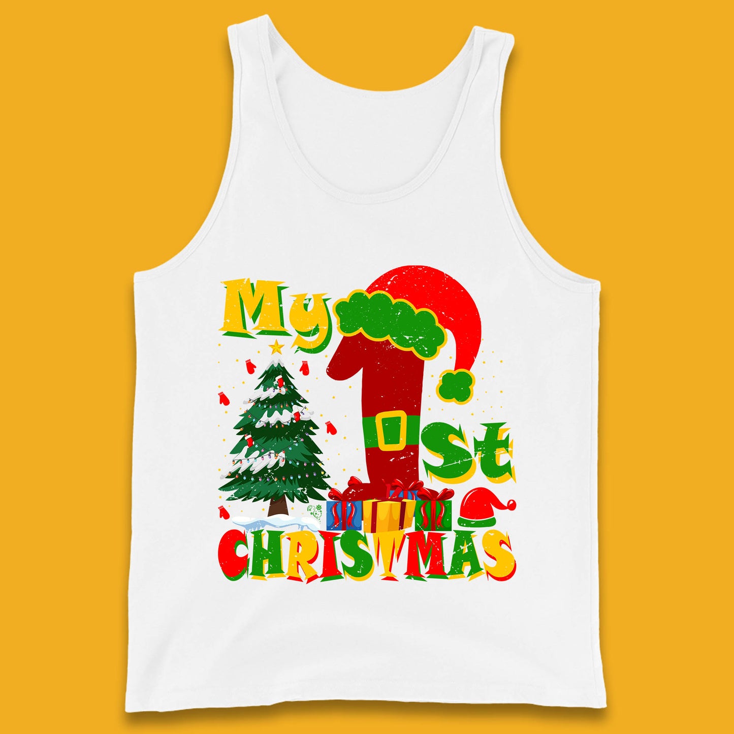 elf costume tank top
