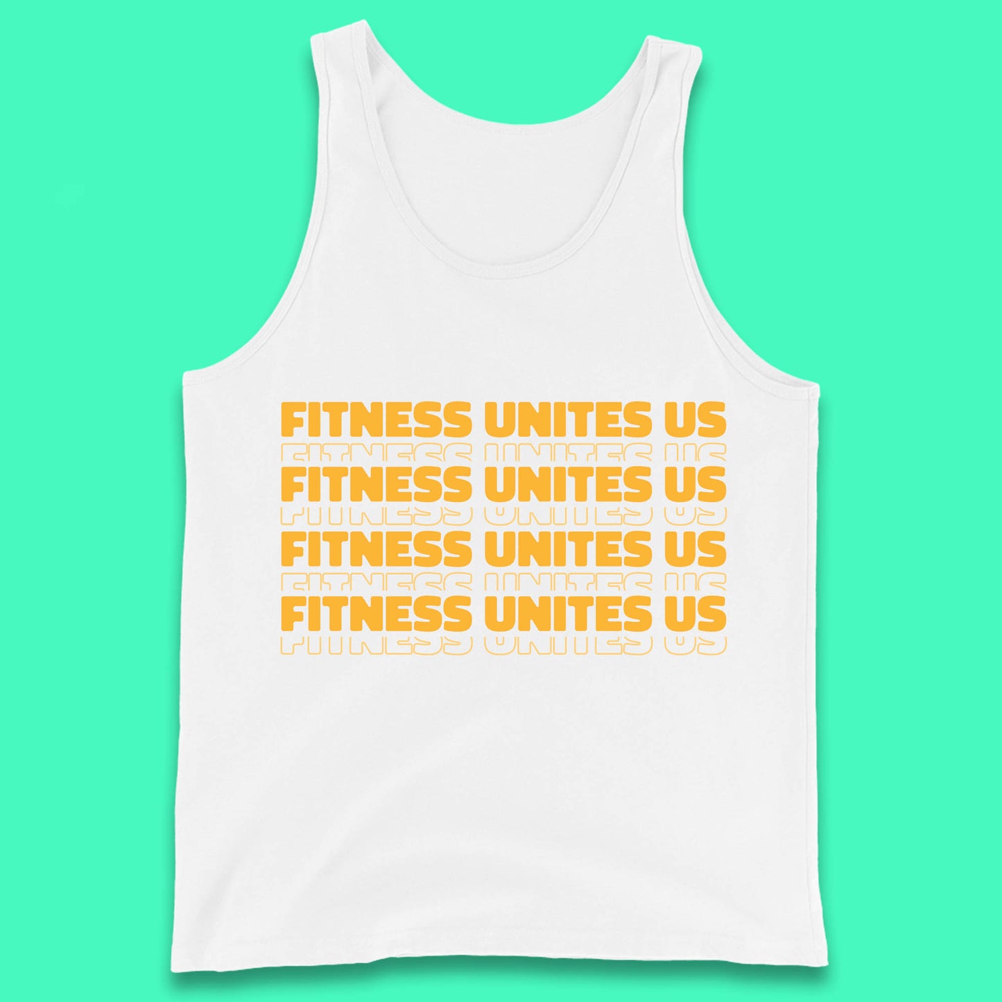 Fitness Unites Us National Fitness Day Gym Day Fitness Workout Tank Top