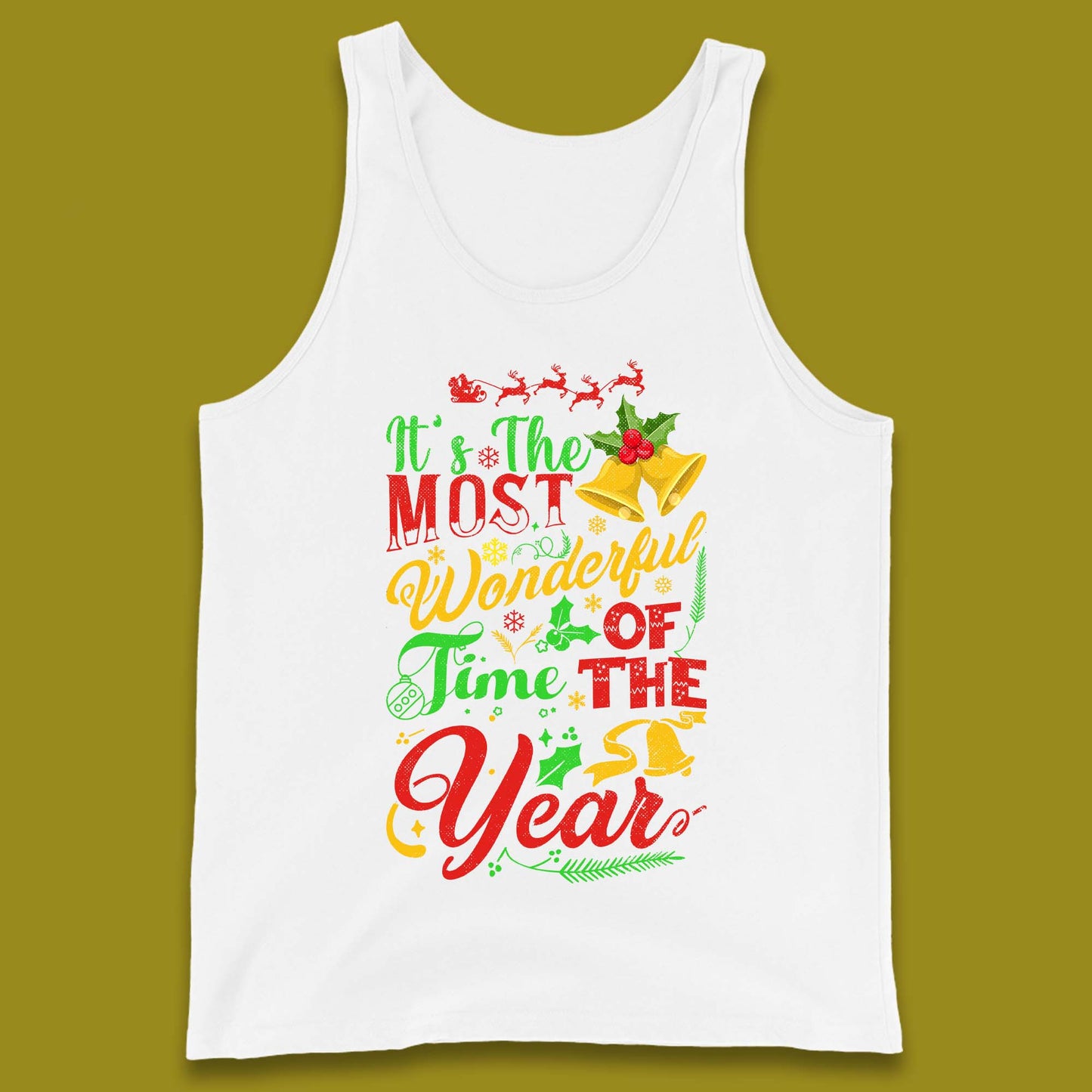 Wonderful Christmas Tank Top