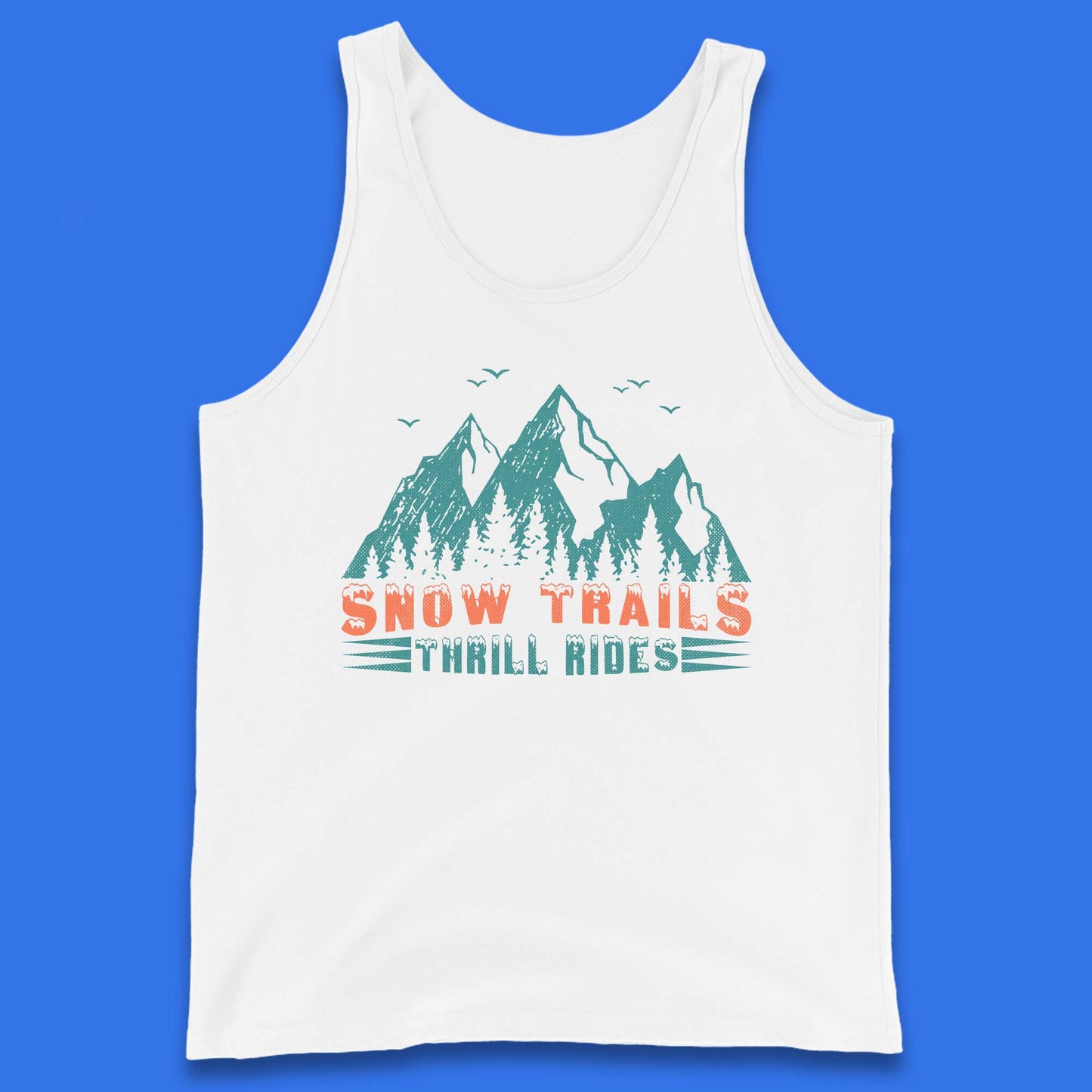Snow Trail Thrill Rides Tank Top