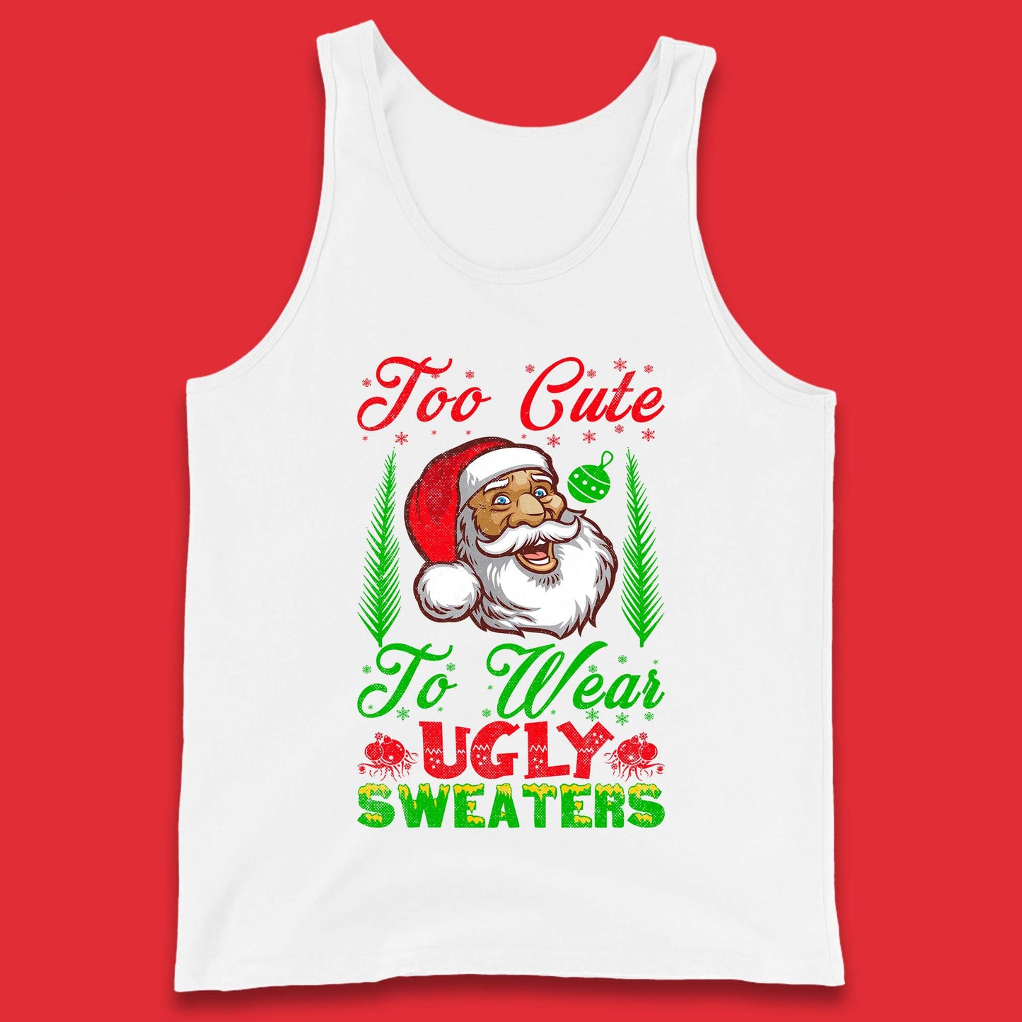 Ugly Sweaters Christmas Tank Top