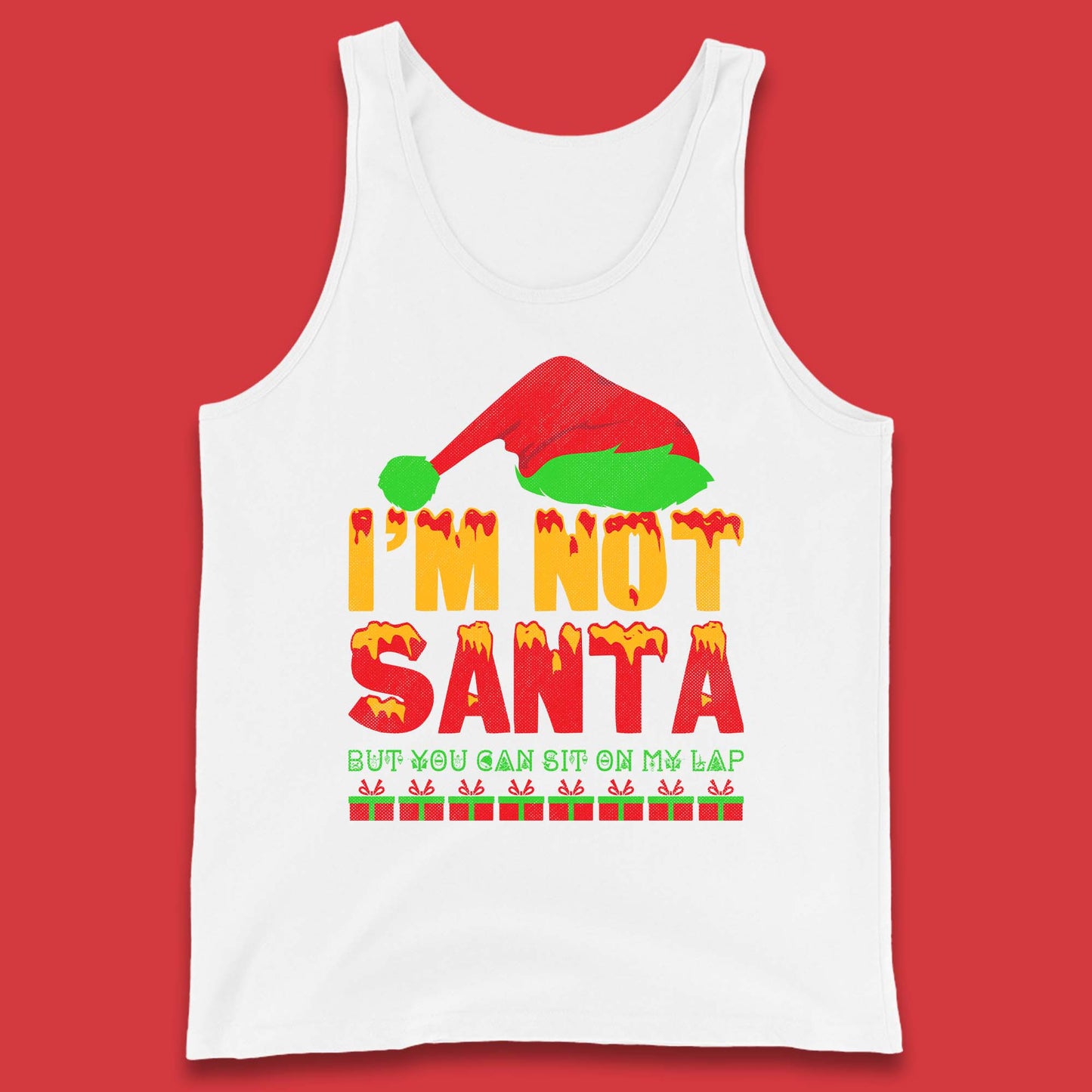 Funny Christmas Humor Tank Top