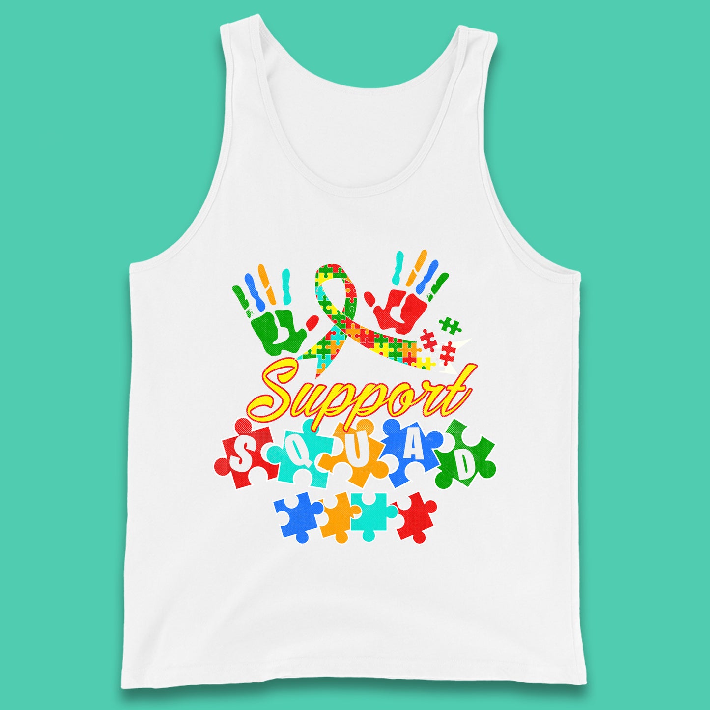 Autism Support Squad Tank Top
