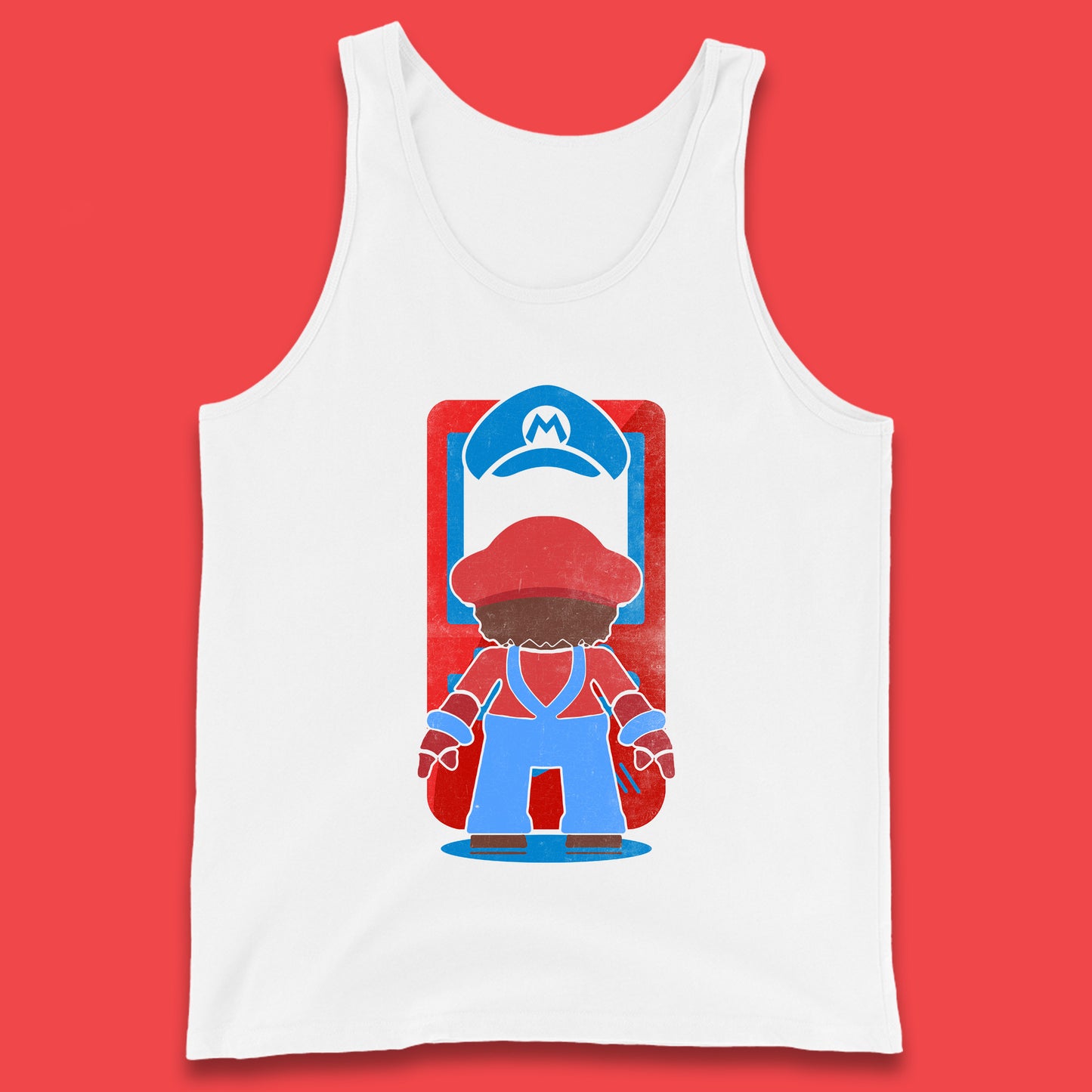 Super Mario Game Series Retro Super Nintendo Switch Console Gamer Mario Game Lovers Tank Top