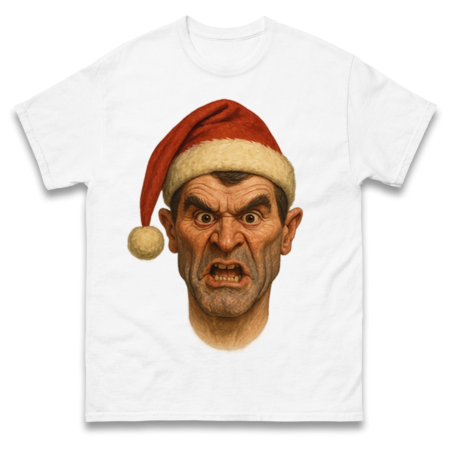 Roy Keane Spitting Image Christmas T Shirt