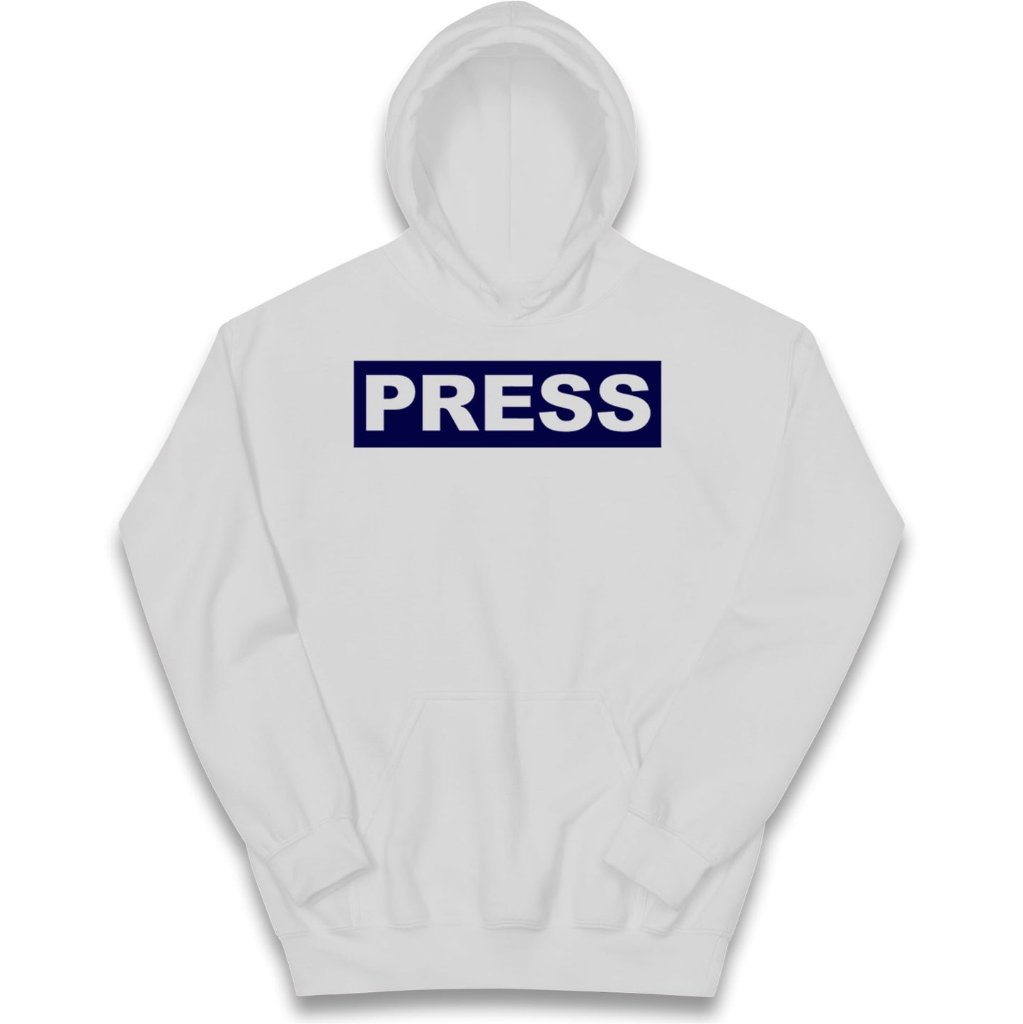PRESS Palestine Inspired By Journalist Motaz Azaiza Kids Hoodie
