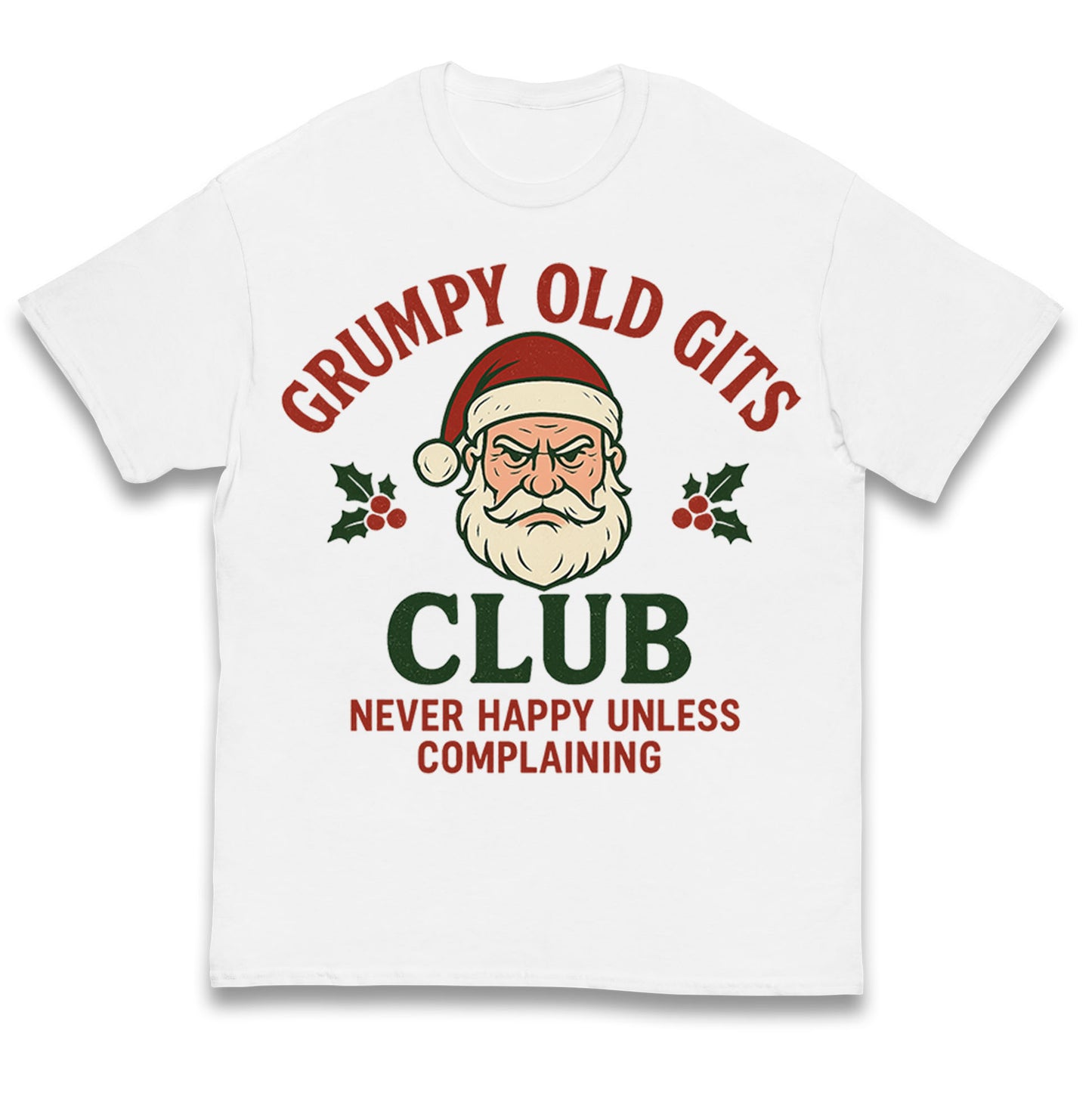 Grumpy Christmas Kids T Shirt