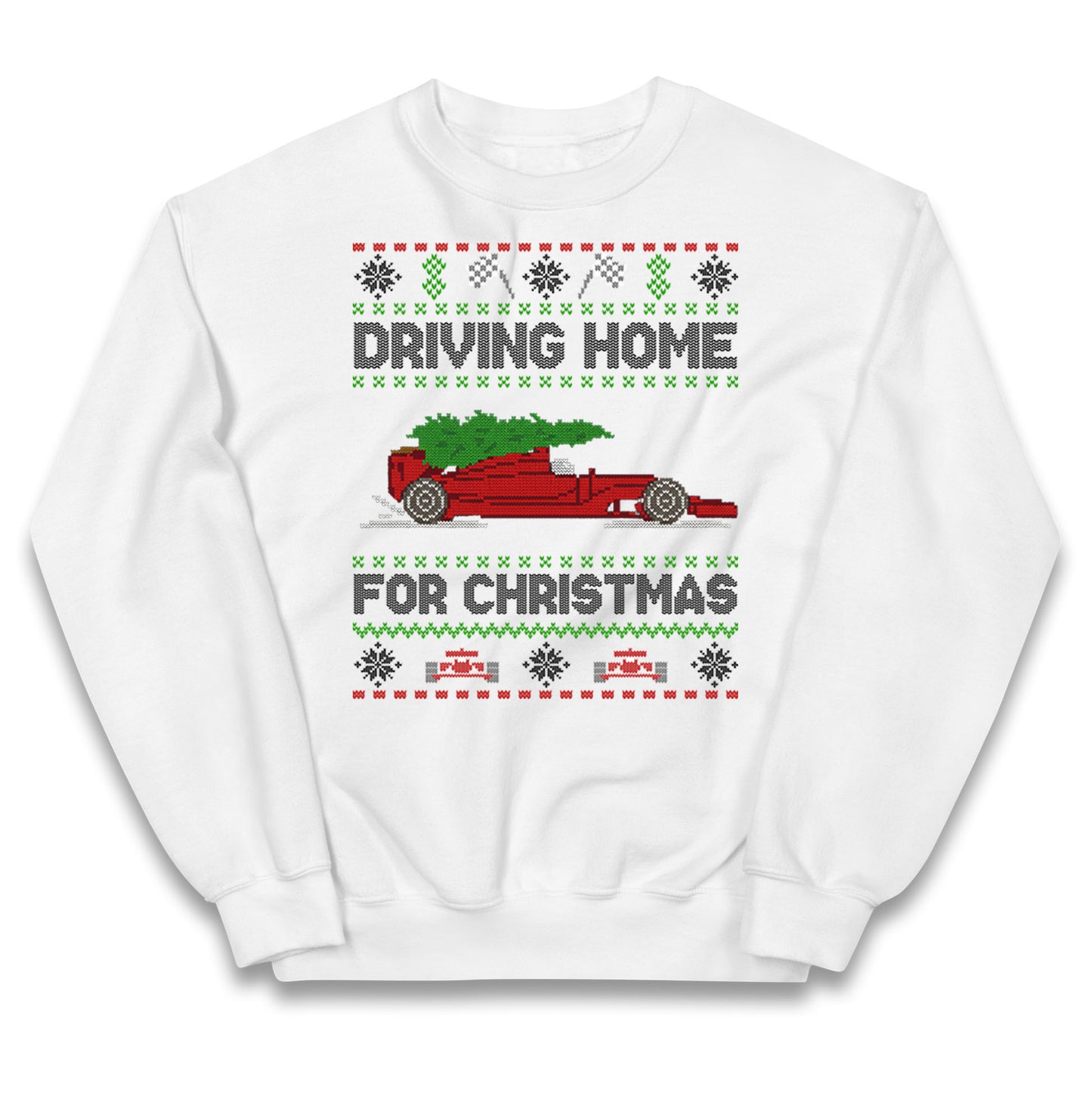 F1 Christmas Kids Jumper