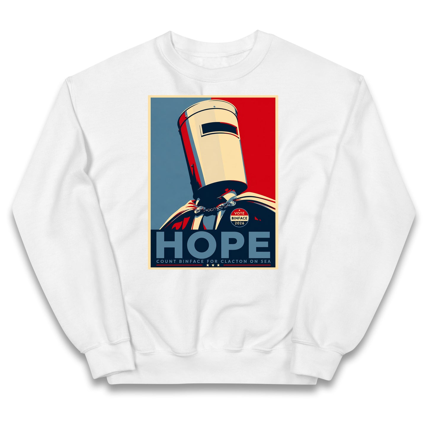 Count Binface Kids Jumper