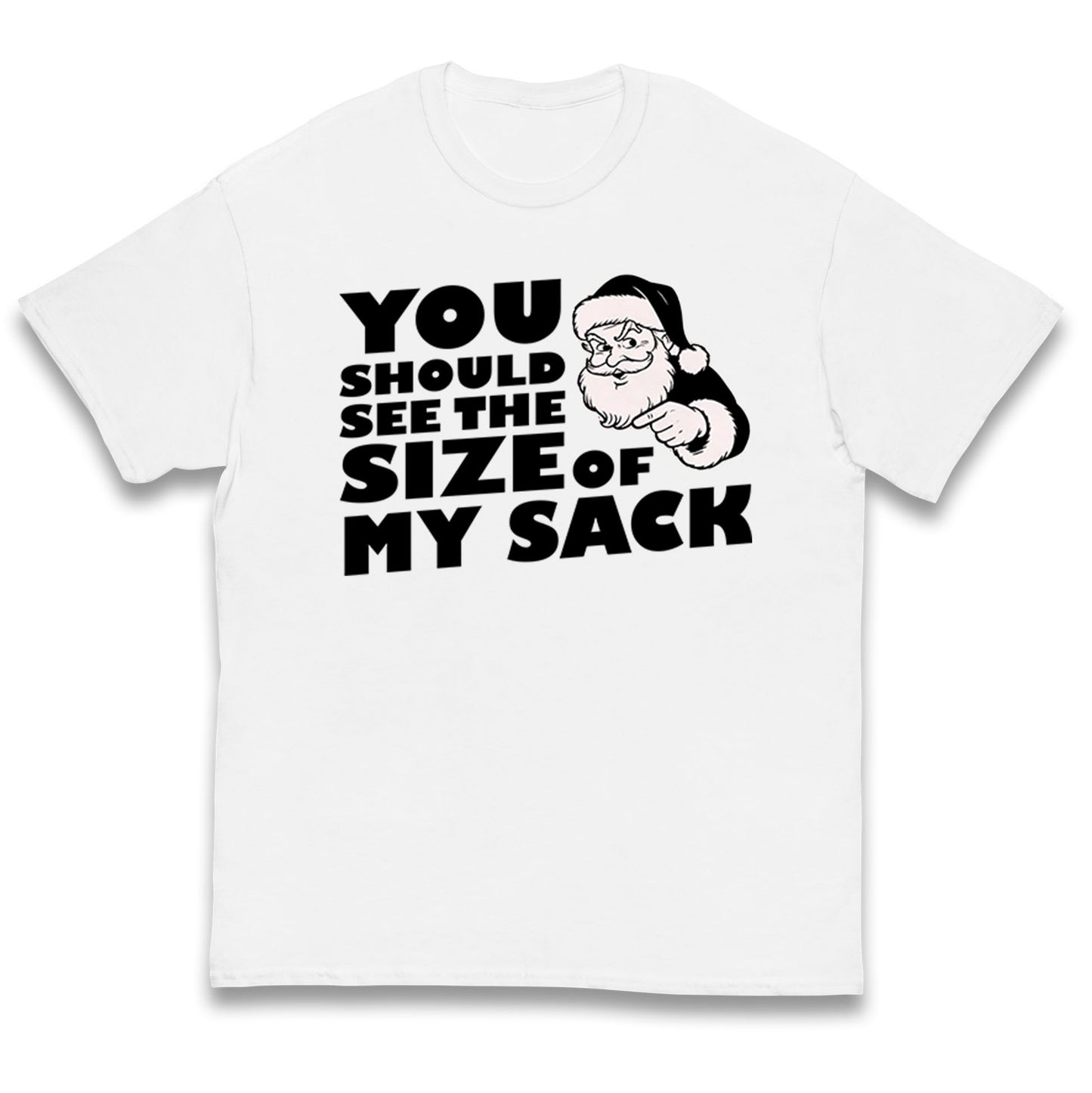 Santas Sack Kids T Shirt