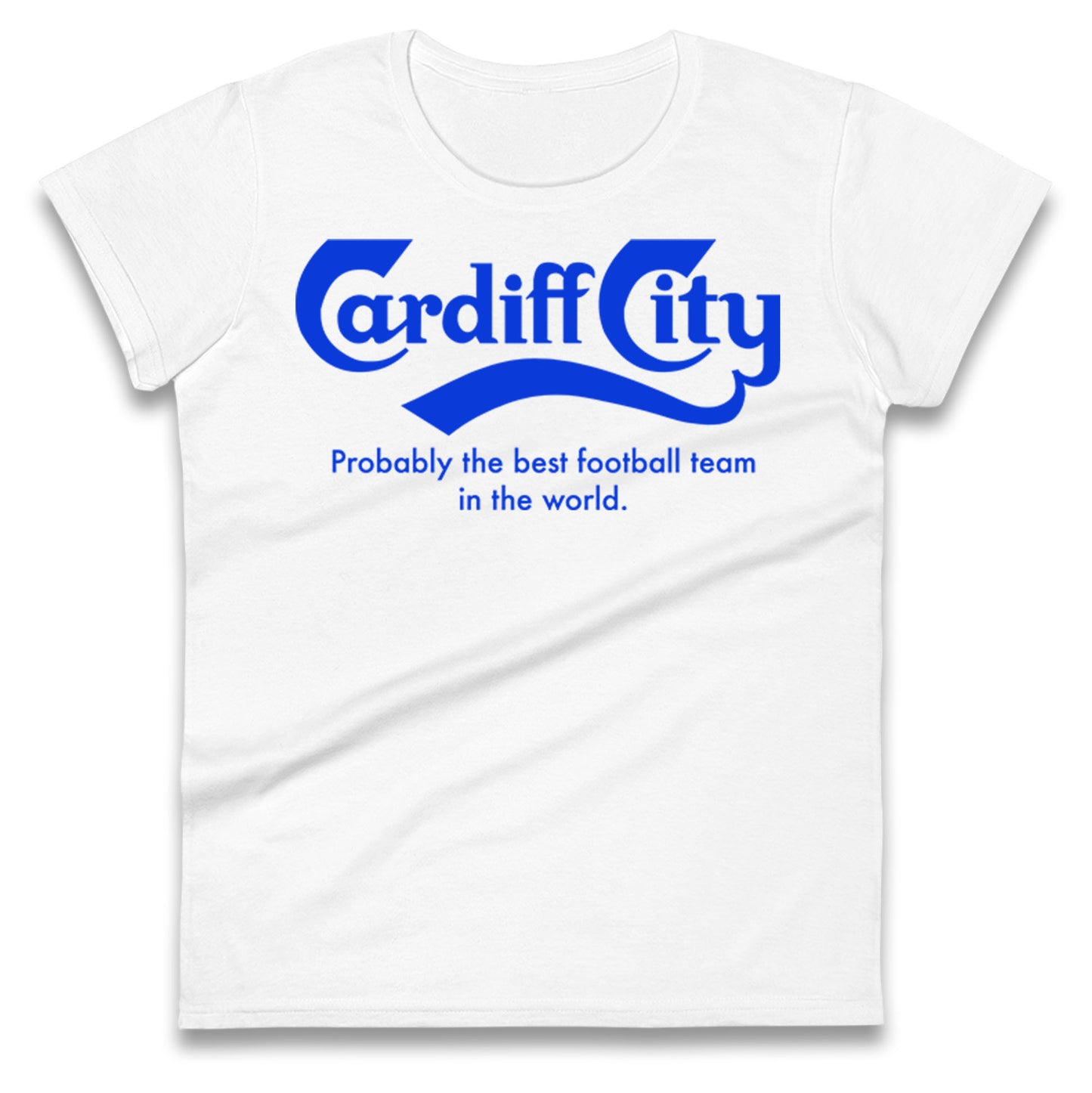 Cardiff City FC Football Ladies T Shirt