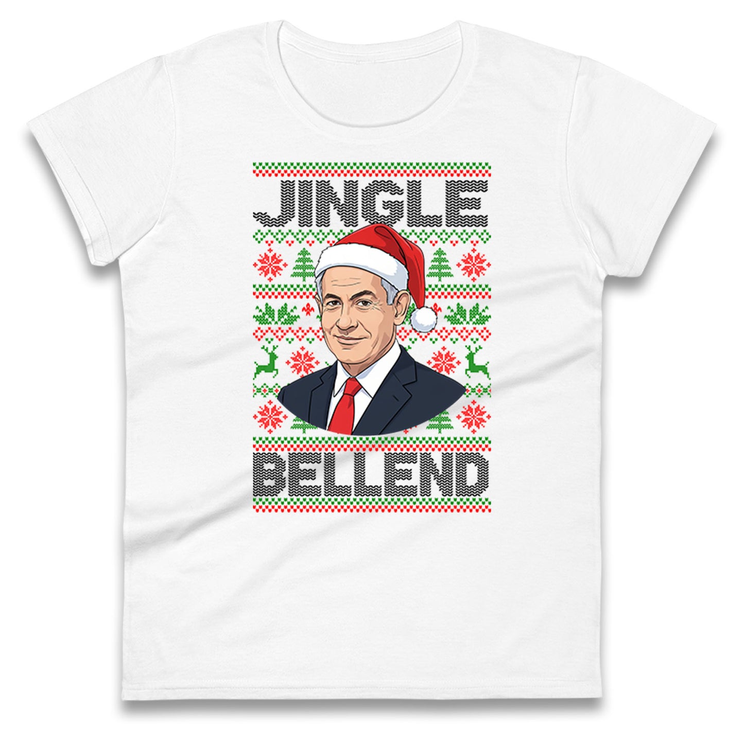 Jingle Bell End Ladies T Shirt