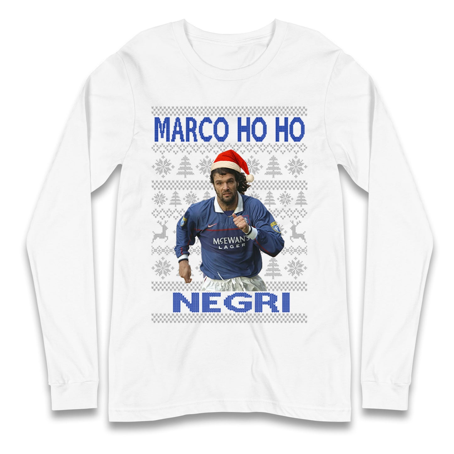 Rangers FC Christmas Longsleeve T Shirt
