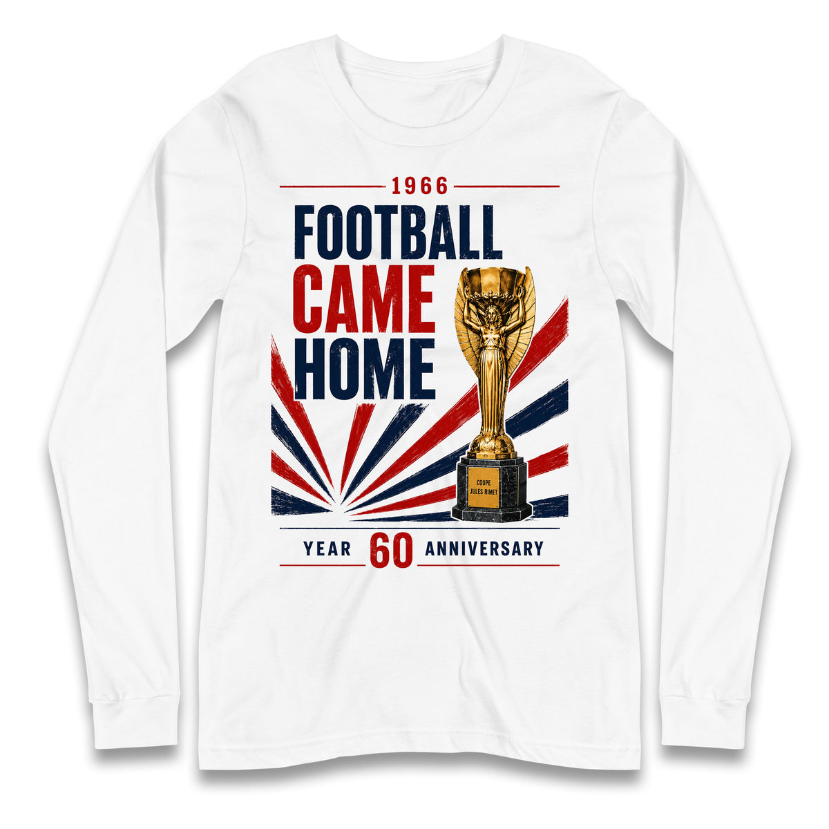 Classic England Football Longsleeve T Shirt