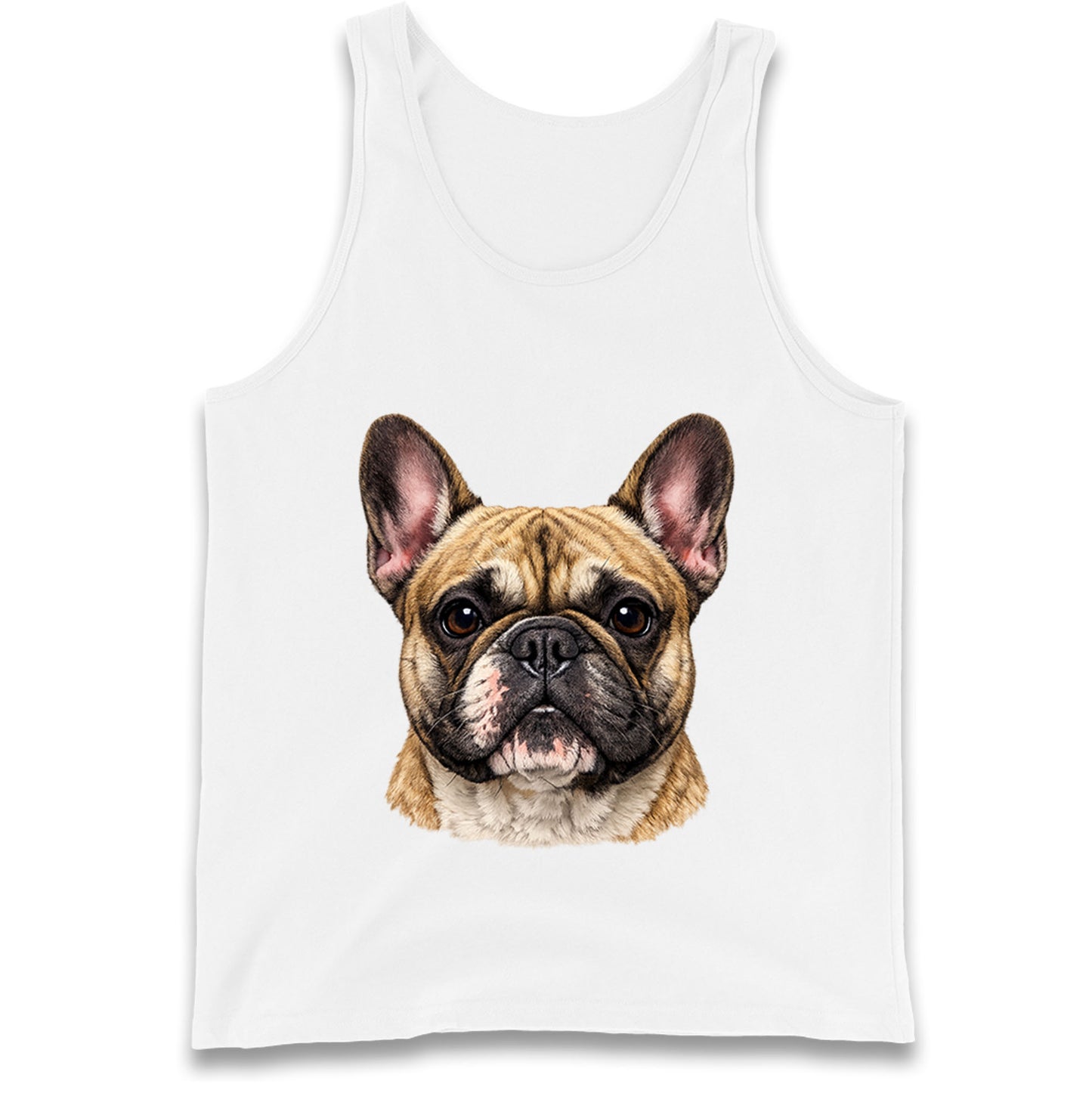 French Bulldog Face Tank Top