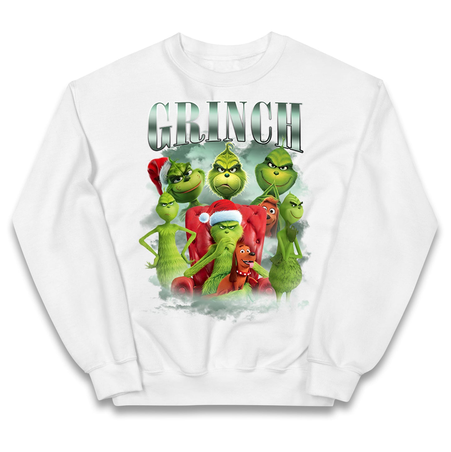 grinch christmas kids jumper