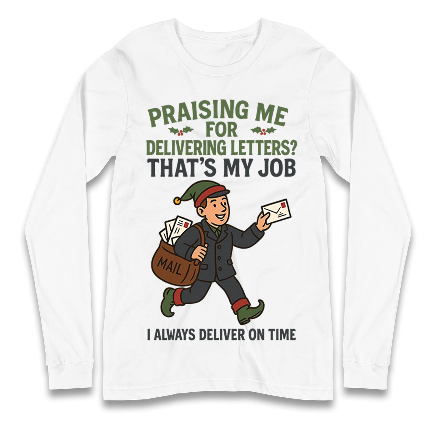 Royal Mail Christmas Longsleeve T Shirt