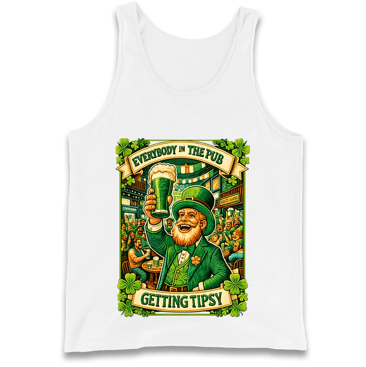 Everybody In The Pub Getting Tipsy Tank Top