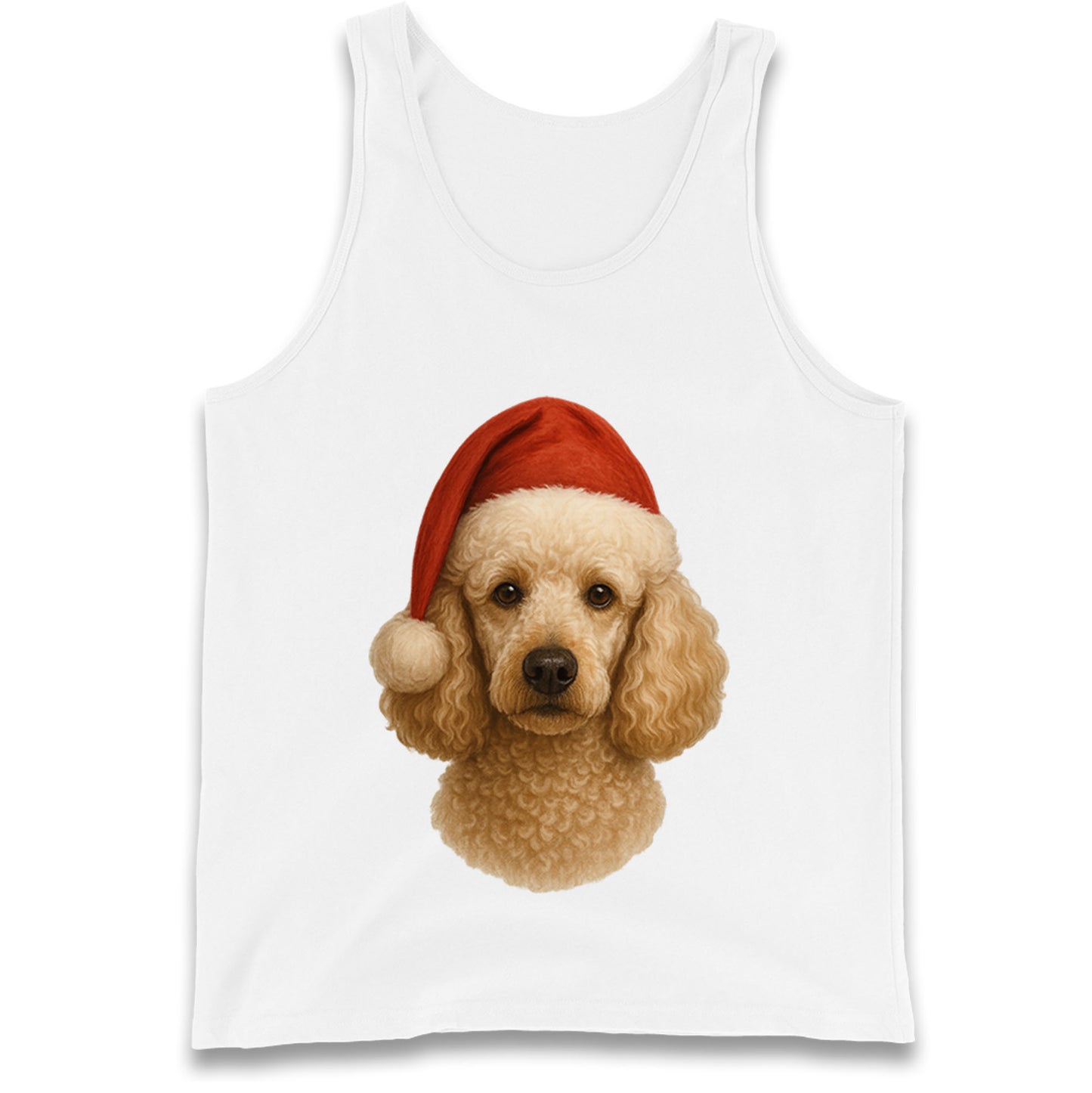 Poodle Face Tank Top