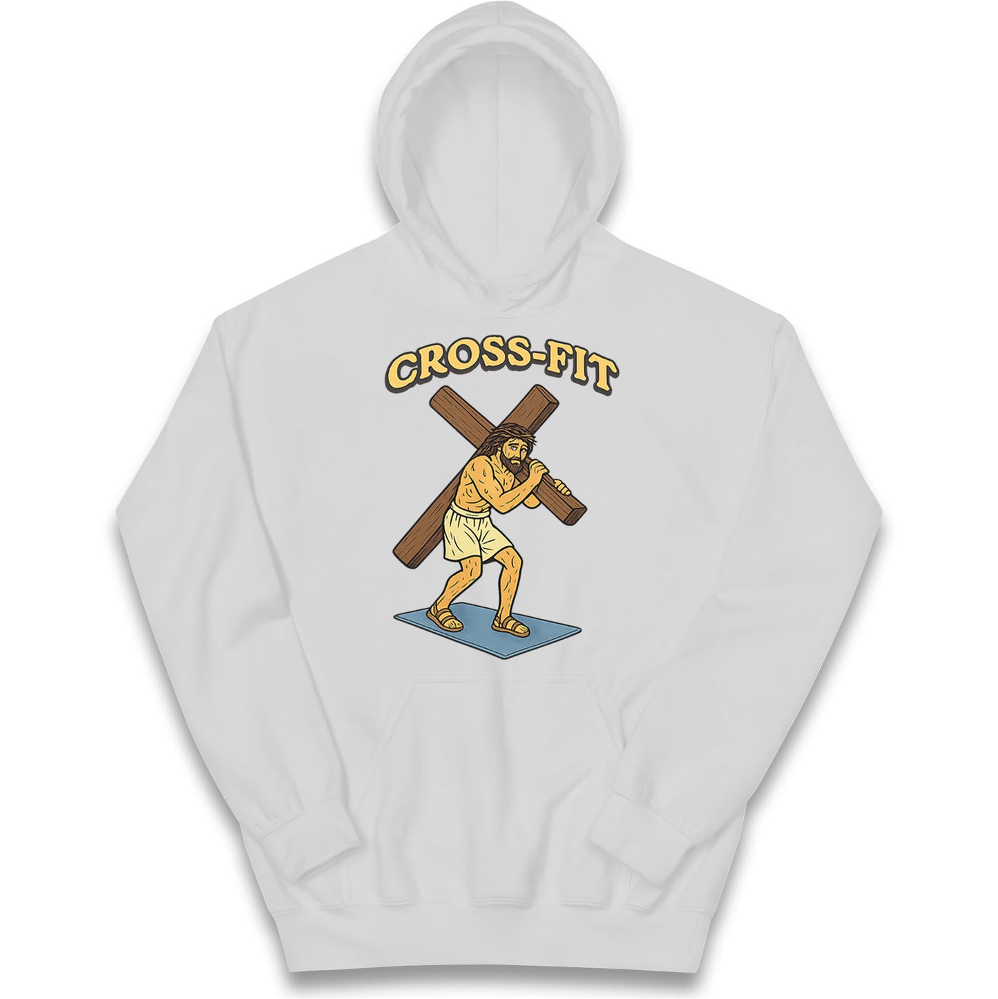 Jesus Cross Fit Kids Hoodie