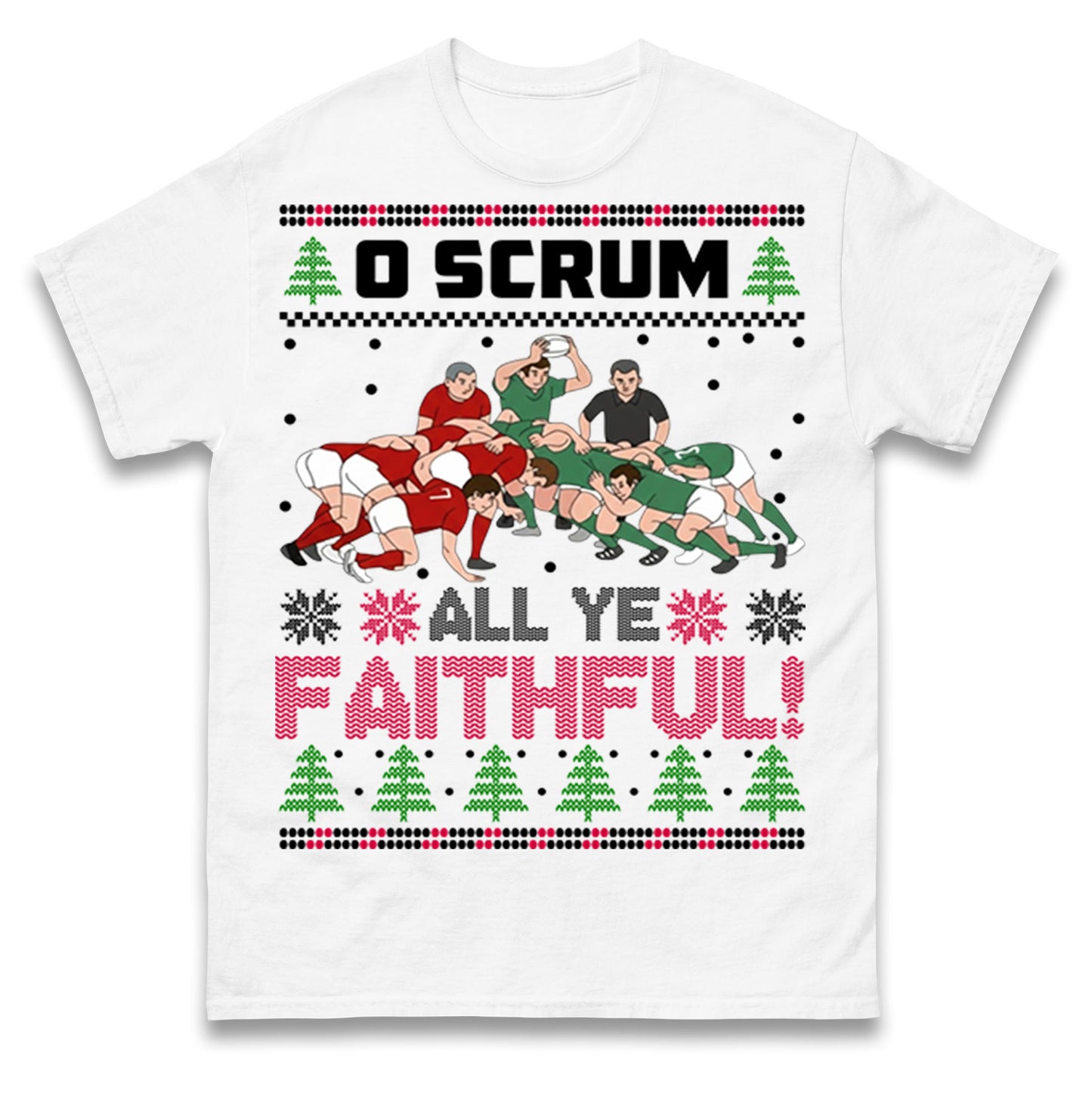 O Come All ye Faithfull T Shirt
