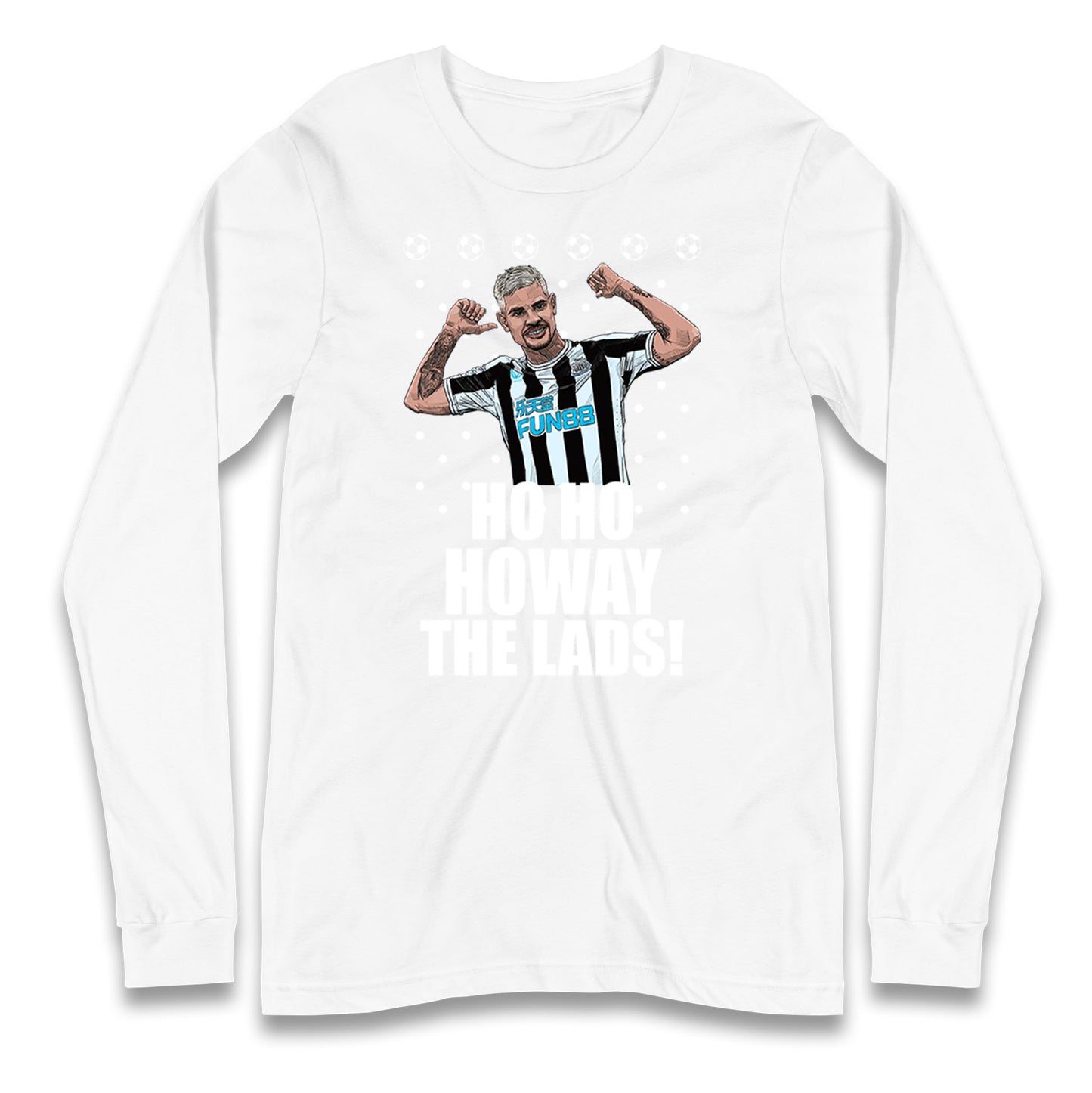 bruno guimaraes christmas long sleeve t shirt