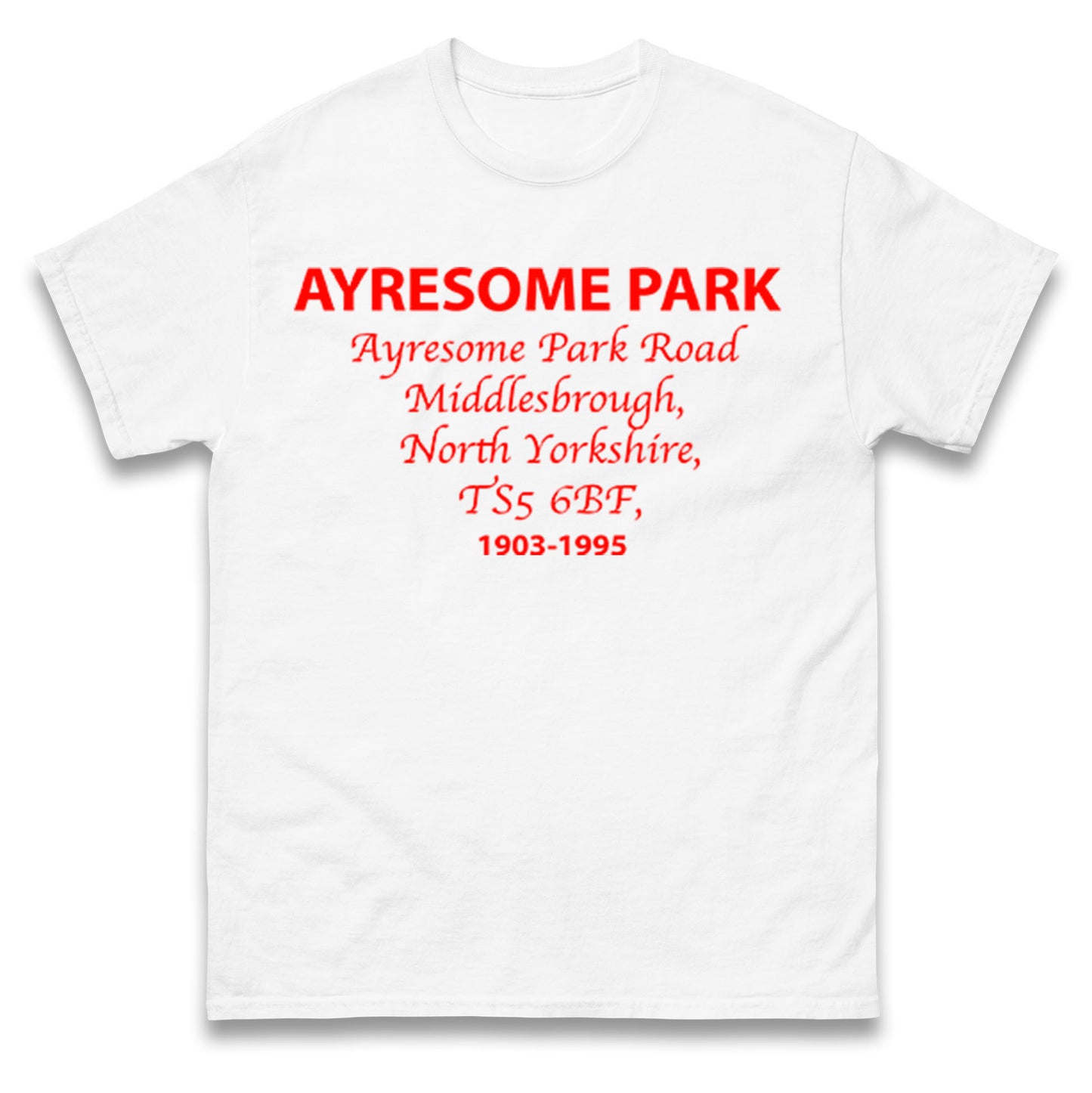 Middlesbrough Ayresome Park T Shirt