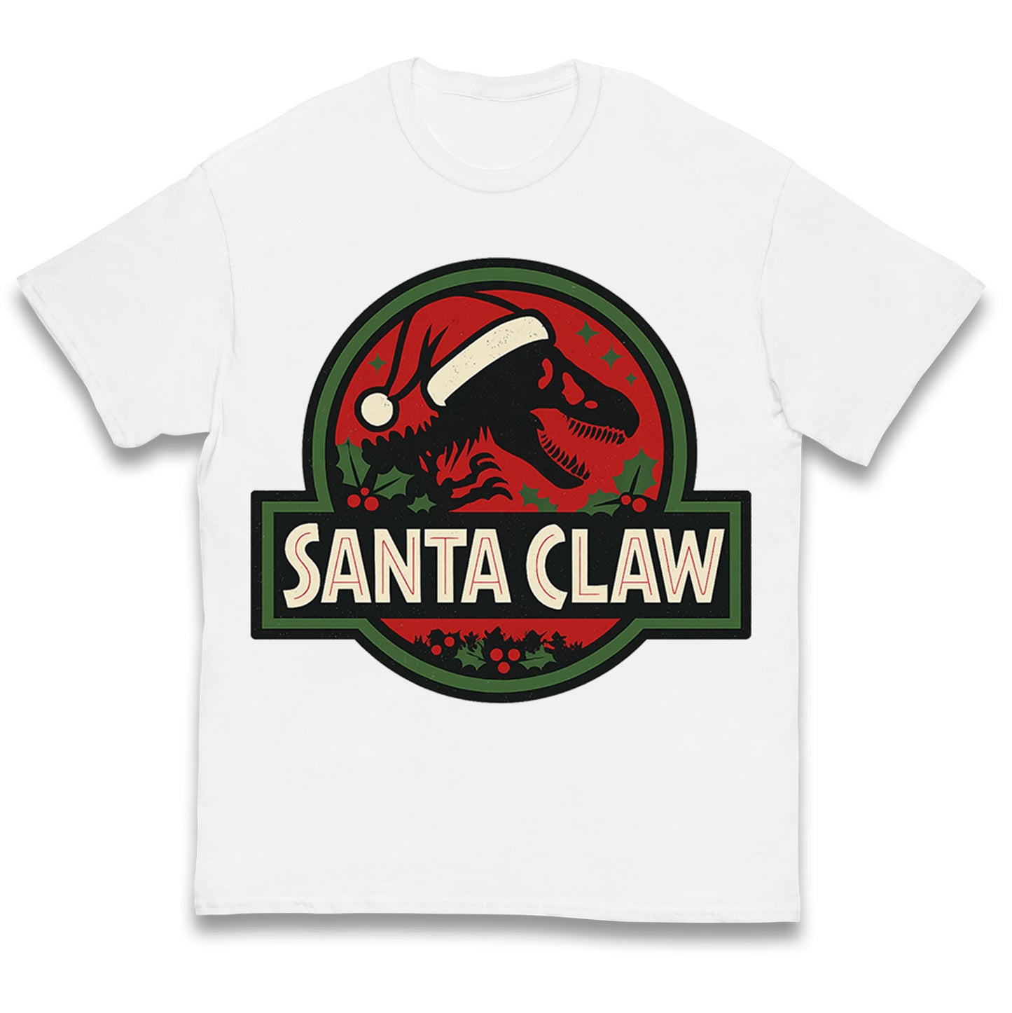 Jurassic Park Christmas Kids T Shirt