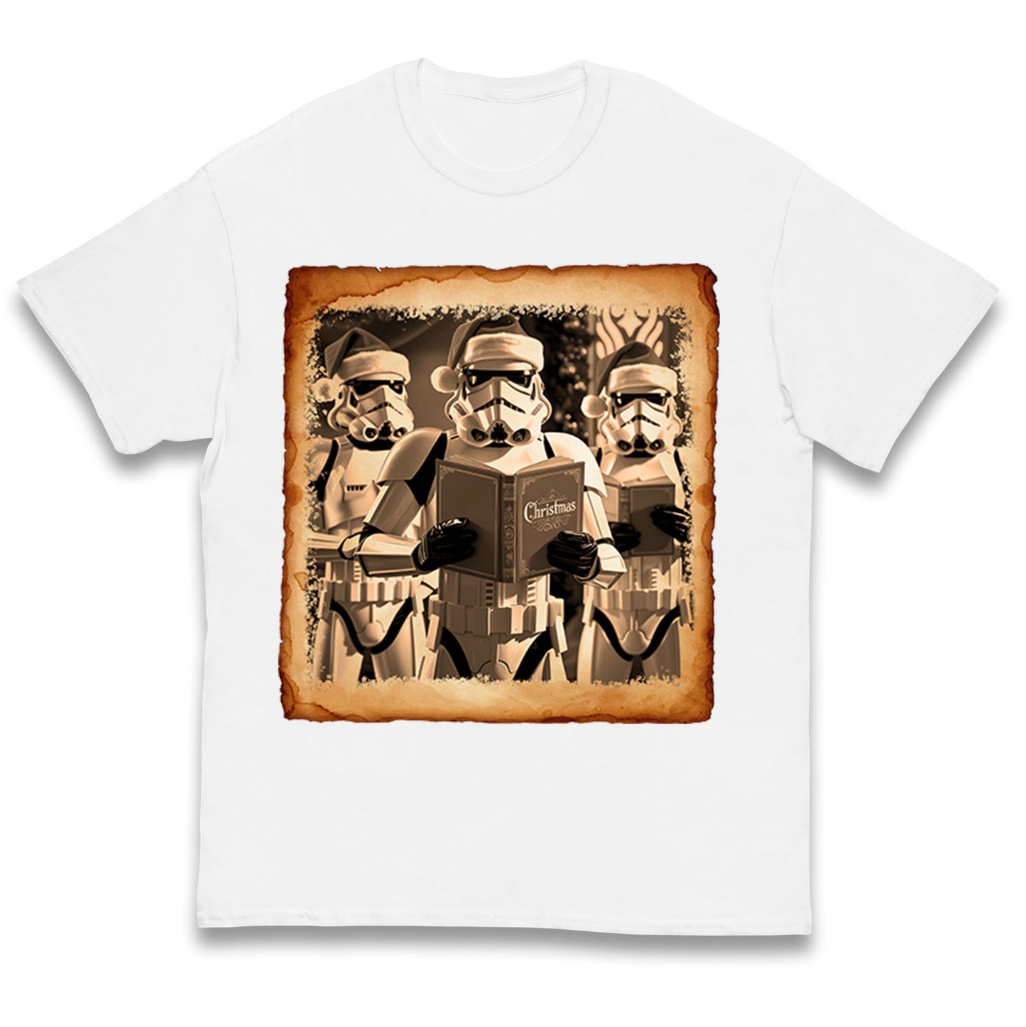 Stormtrooper Christmas Kids T Shirt