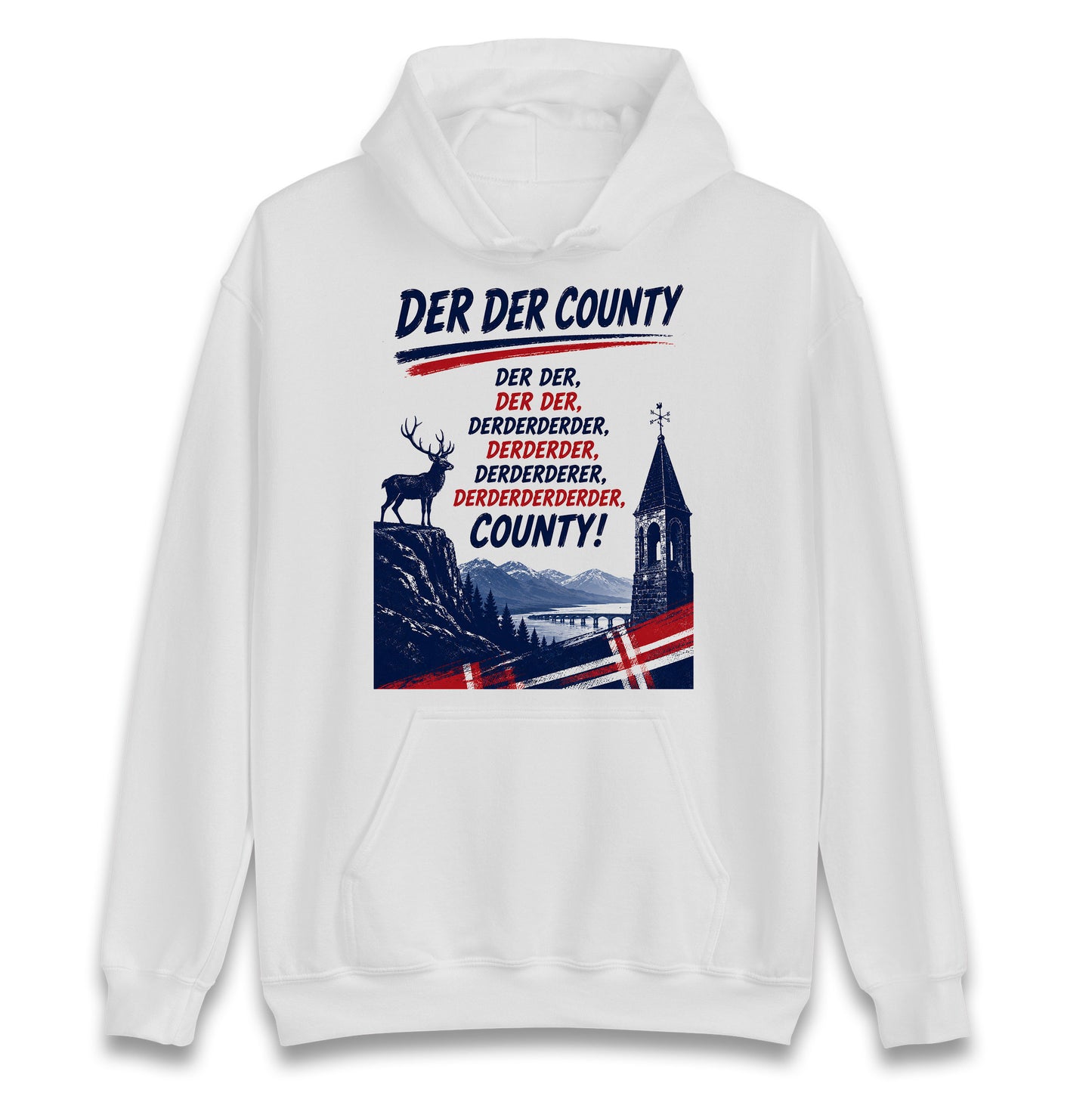 Der Der County Ross County Football Hoodie