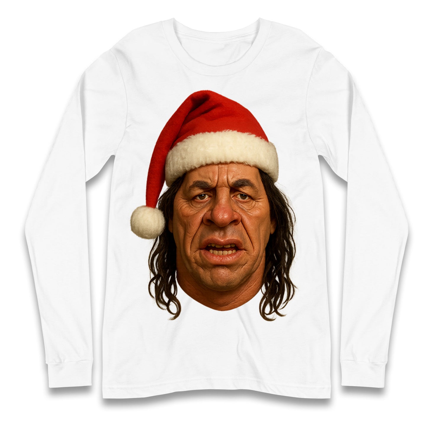 Bret Hart Christmas Longsleeve T Shirt