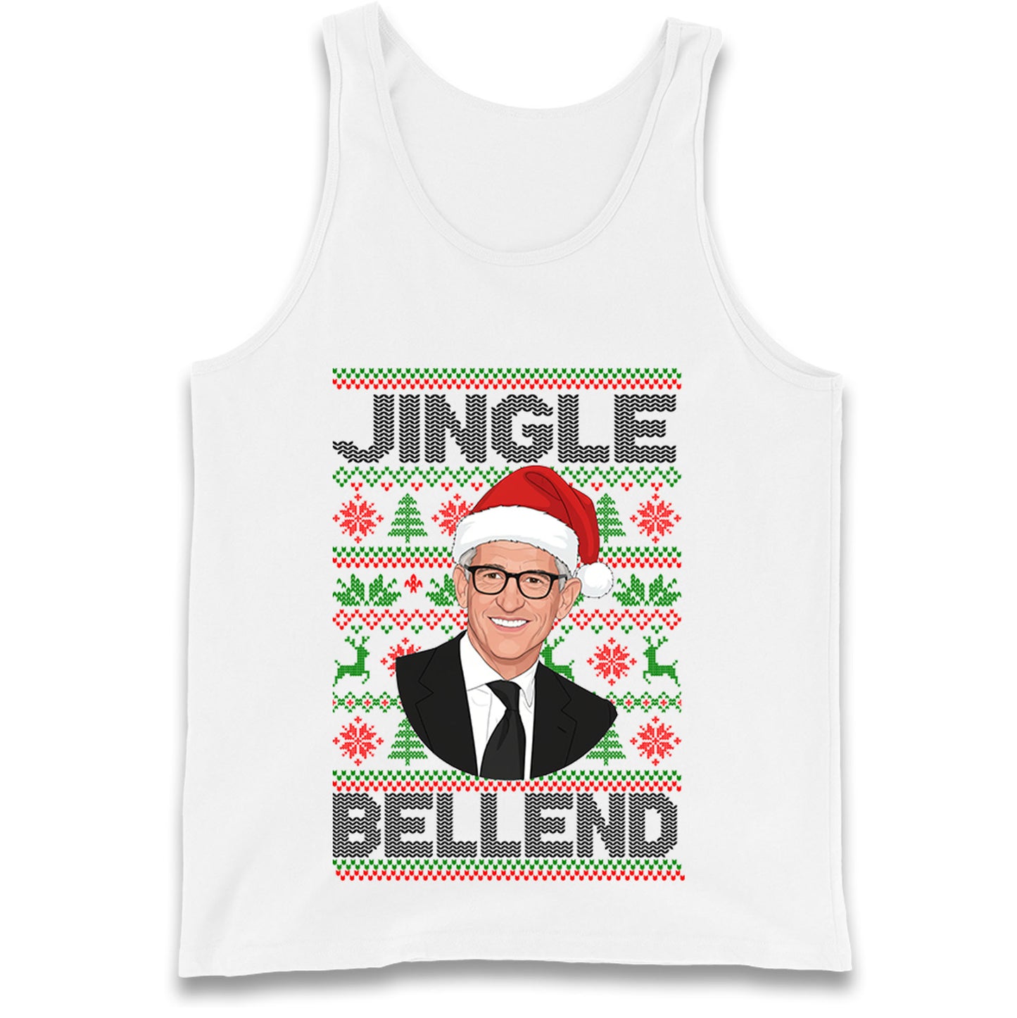 Gary Lineker Christmas Tank Top