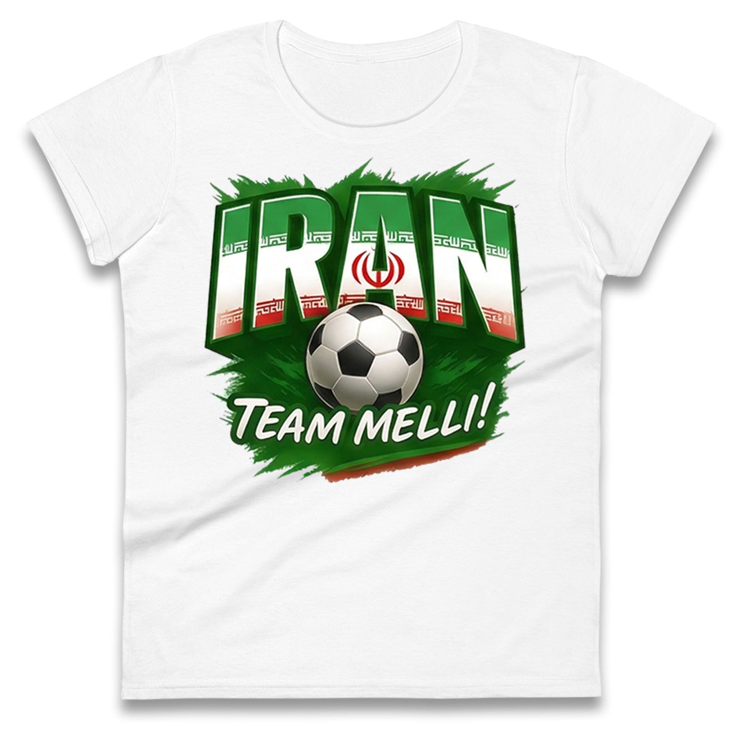 Iran Retro World Cup Ladies T Shirt