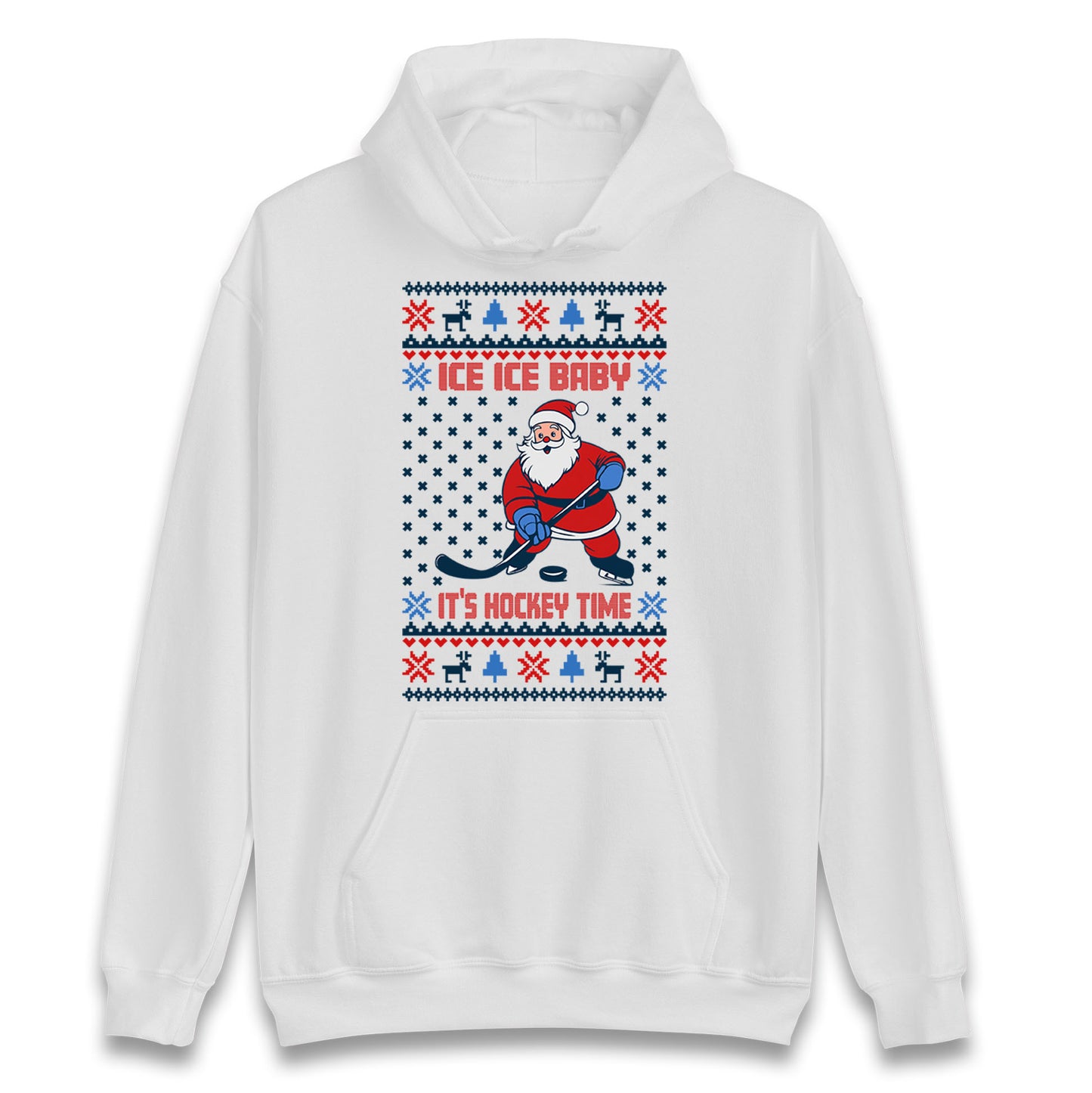 Hockey Christmas Hoodie