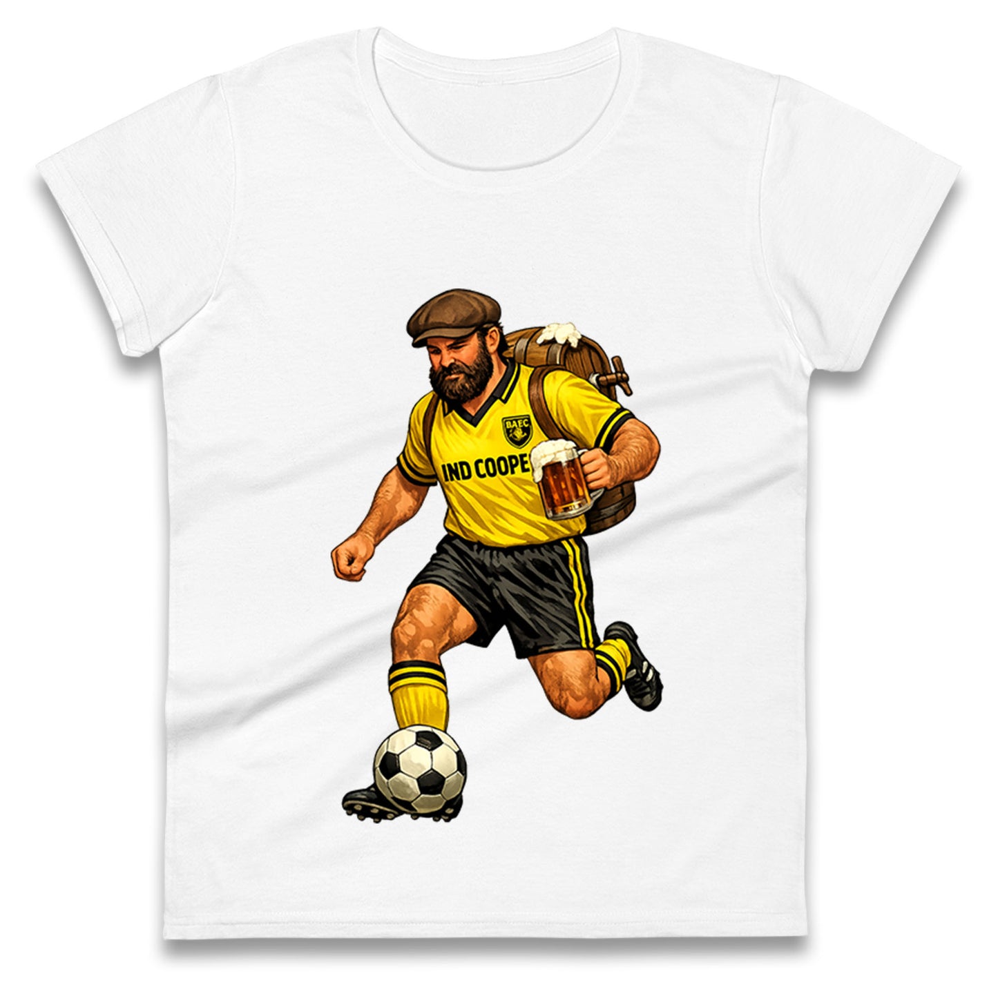 Burton Albion Football Ladies T Shirt