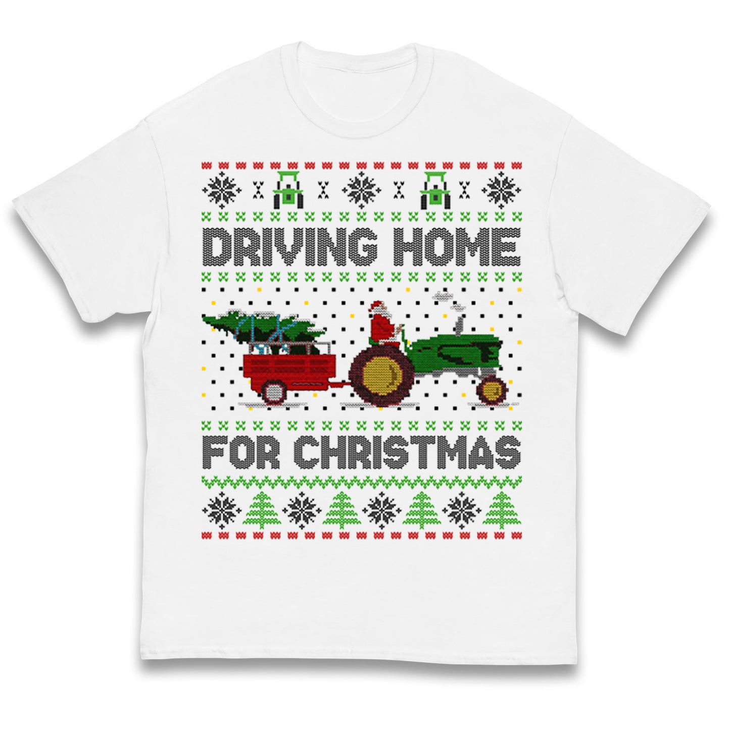 John Deere Christmas Kids T Shirt