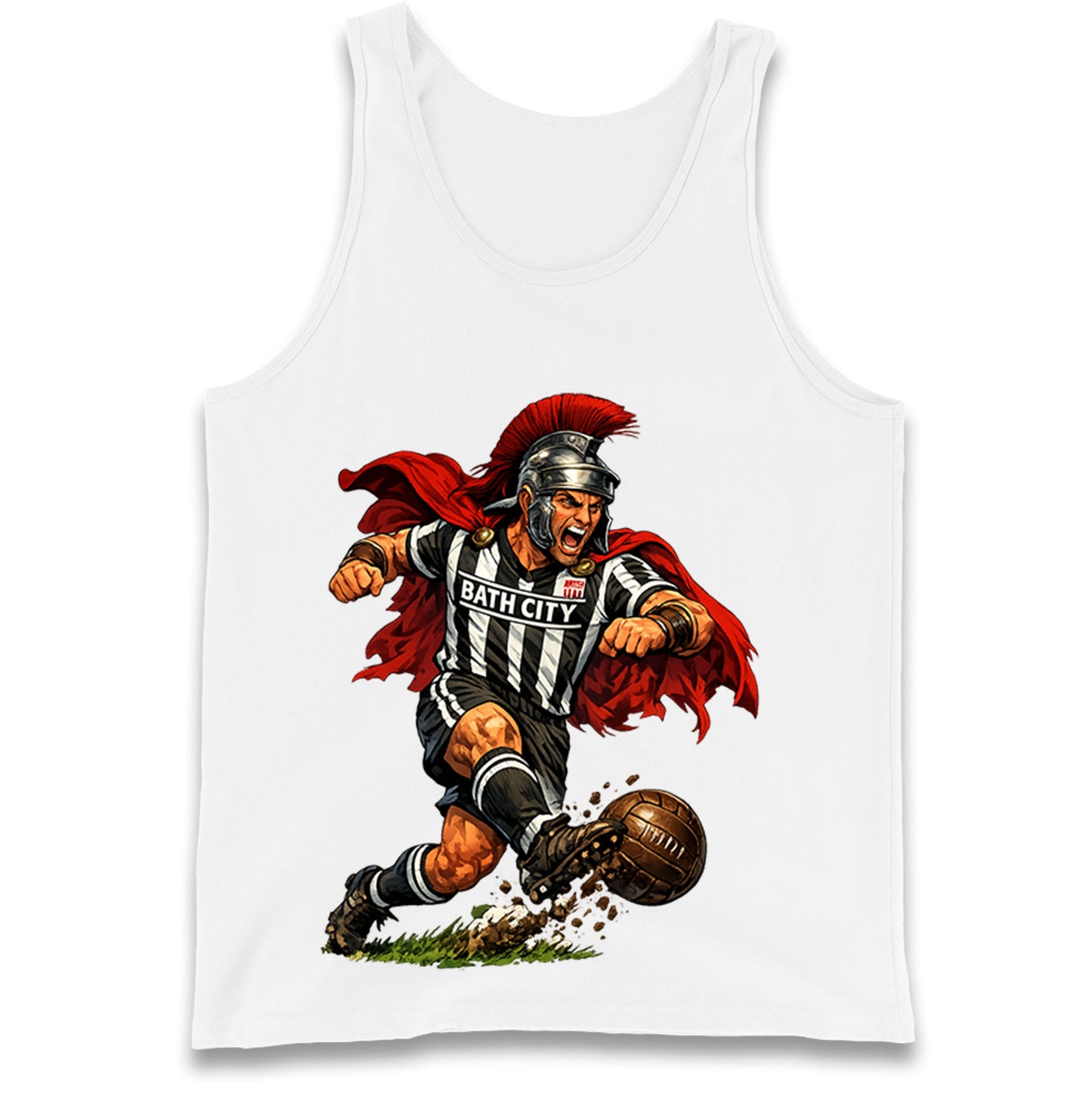 Retro Bath City Football Tank Top