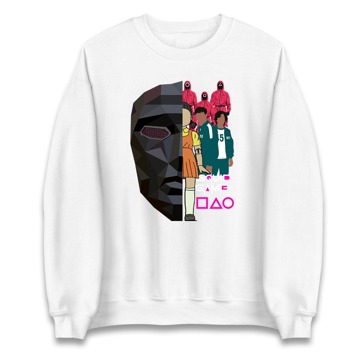 Squid Game Abstract Characters Sweatshirt