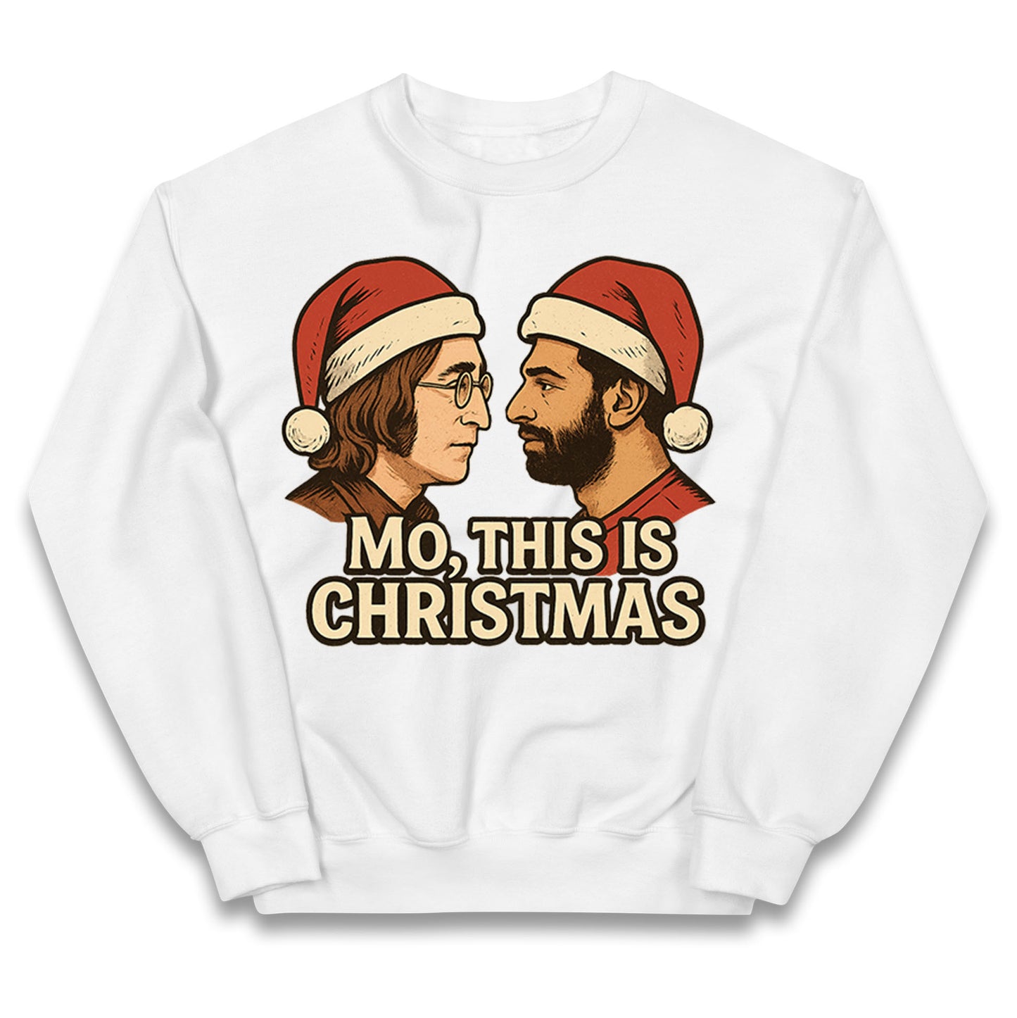 Mo Salah Christmas Kids Jumper