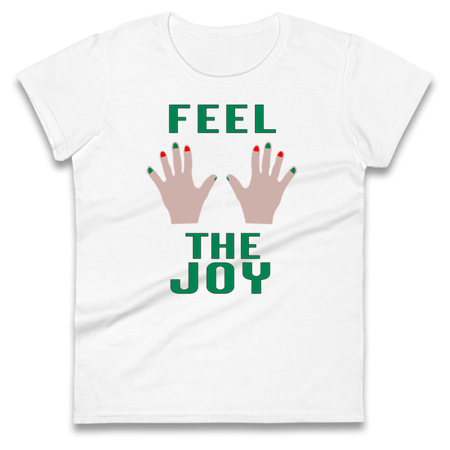 Rude christmas Ladies T Shirt