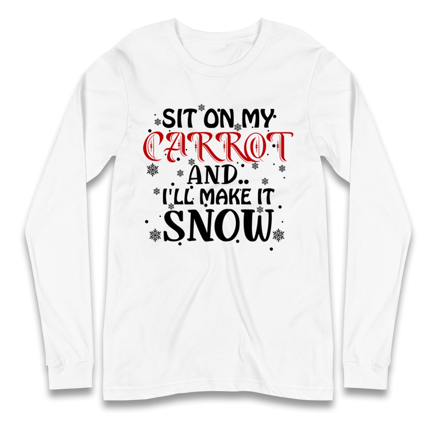 Rude Christmas Longsleeve T Shirt