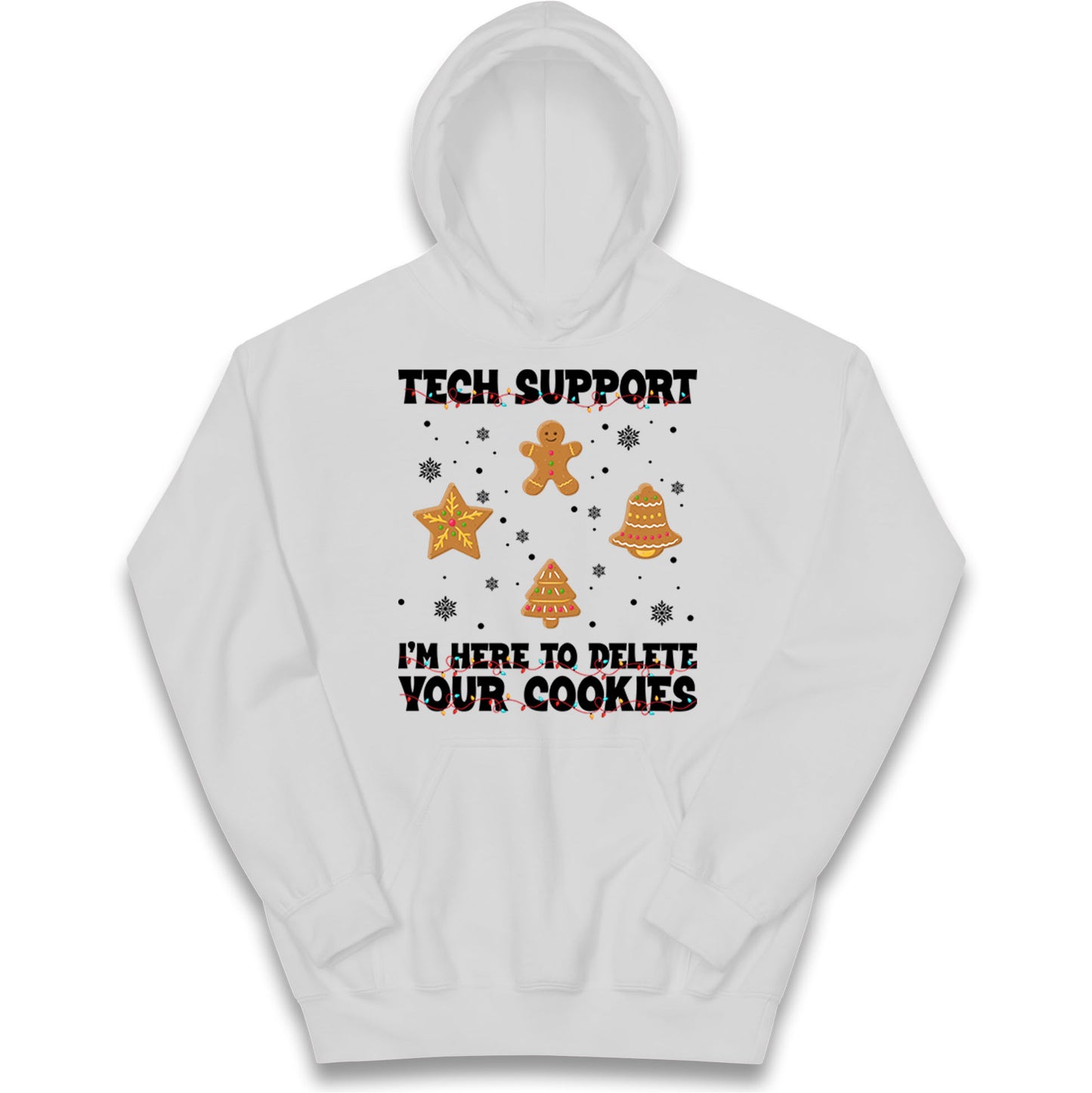 Delete Cookies Kids Hoodie