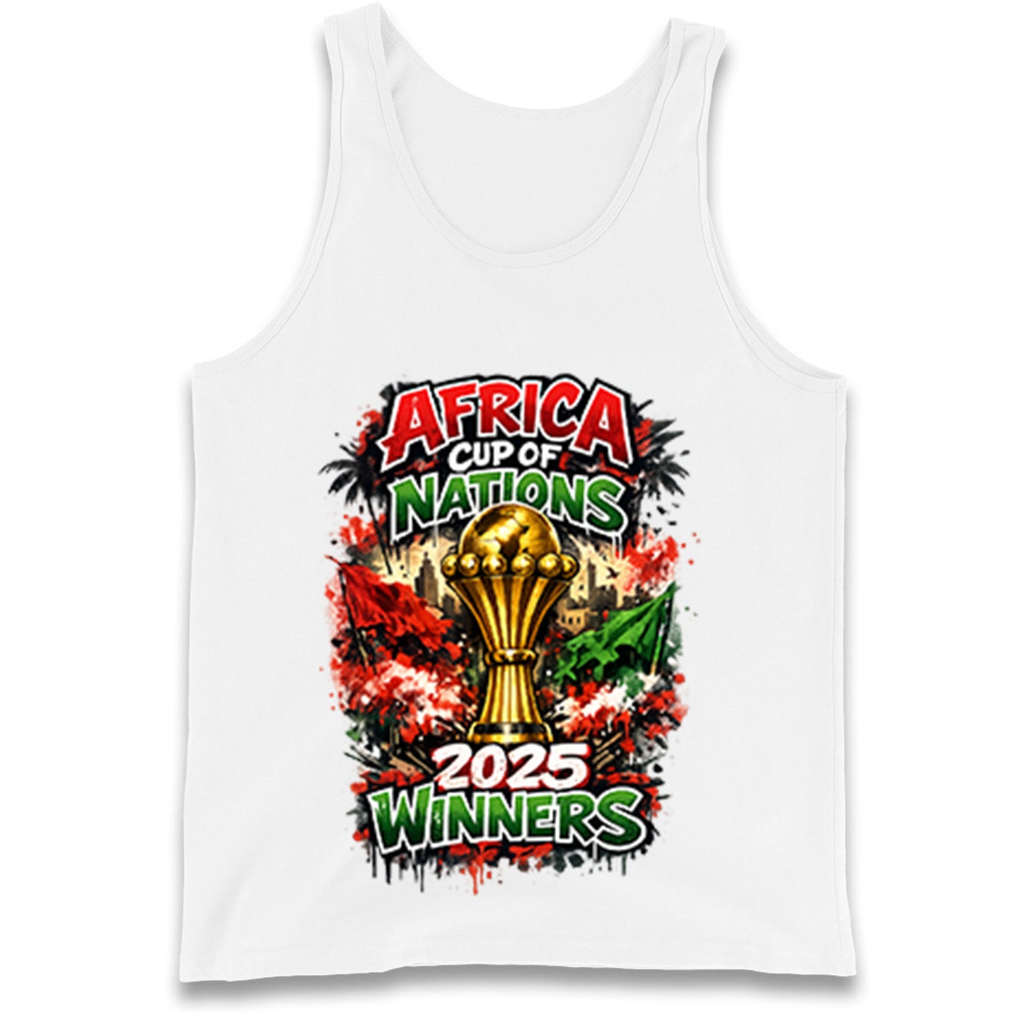 Morocco Africa Cup Of Nations Winners 2025 Tank Top