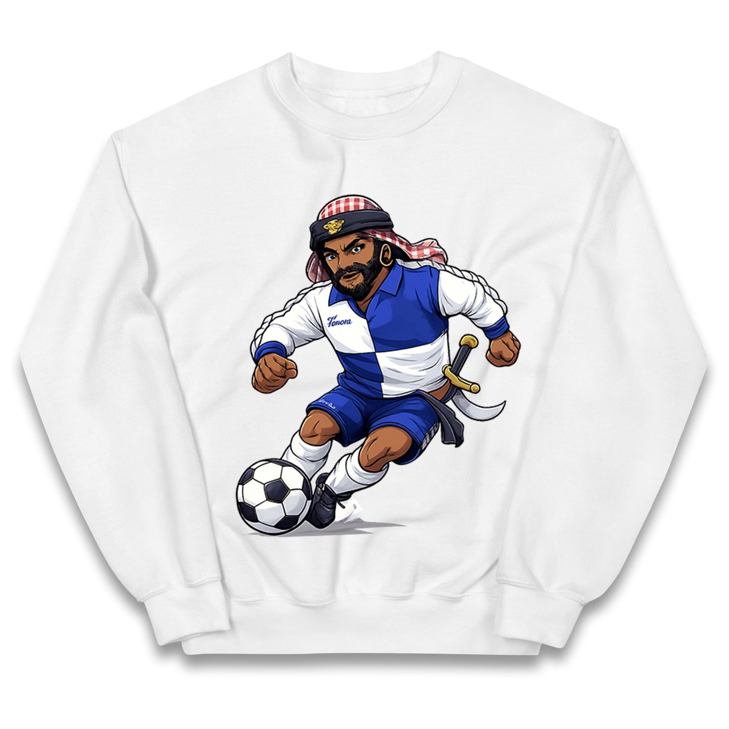 Rovers Retro Football Kids Jumper
