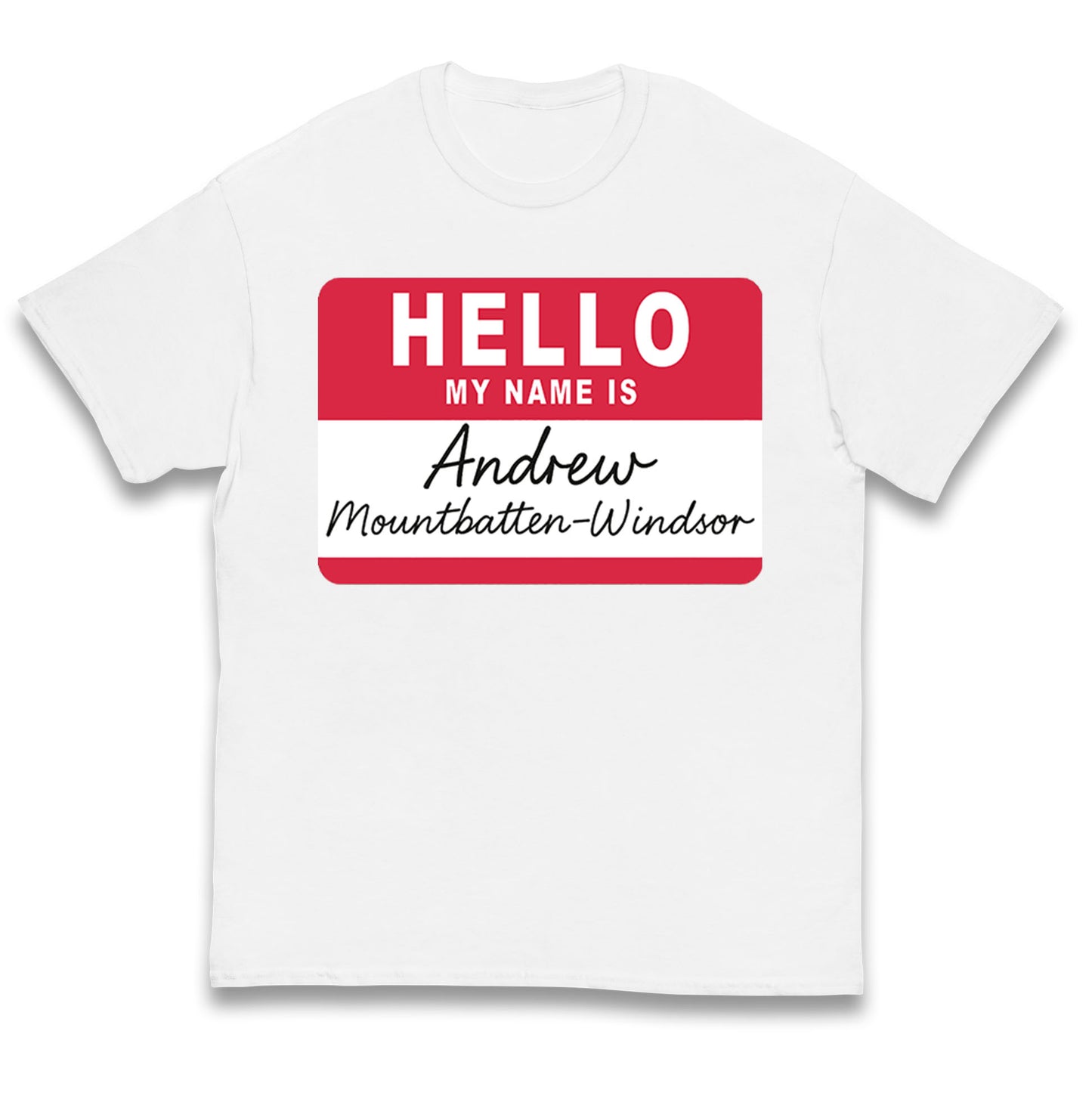 Andrew Mountbatten Windsor Kids T Shirt