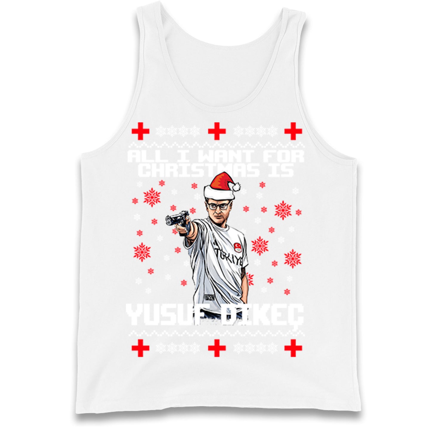 yusuf dikec christmas tank top