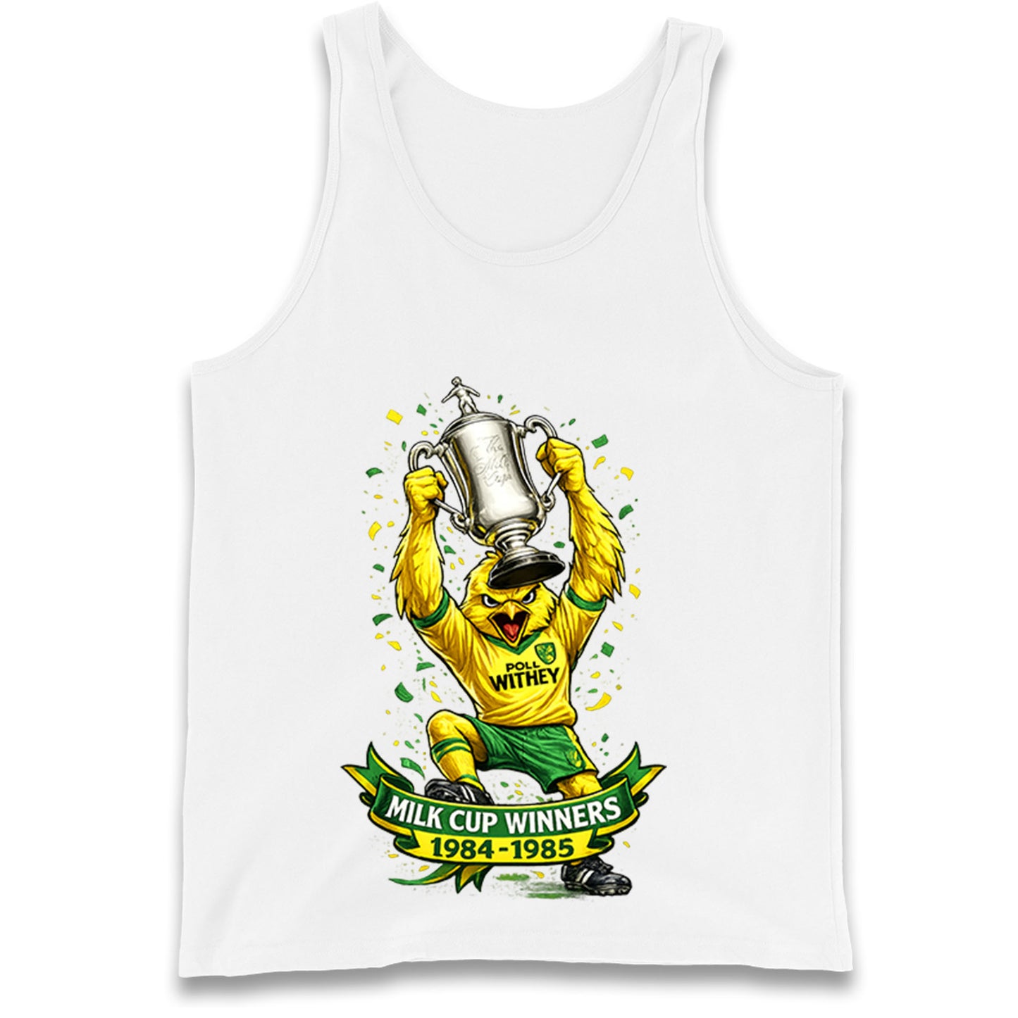 Norwich City Milk Cup Winners Tank Top