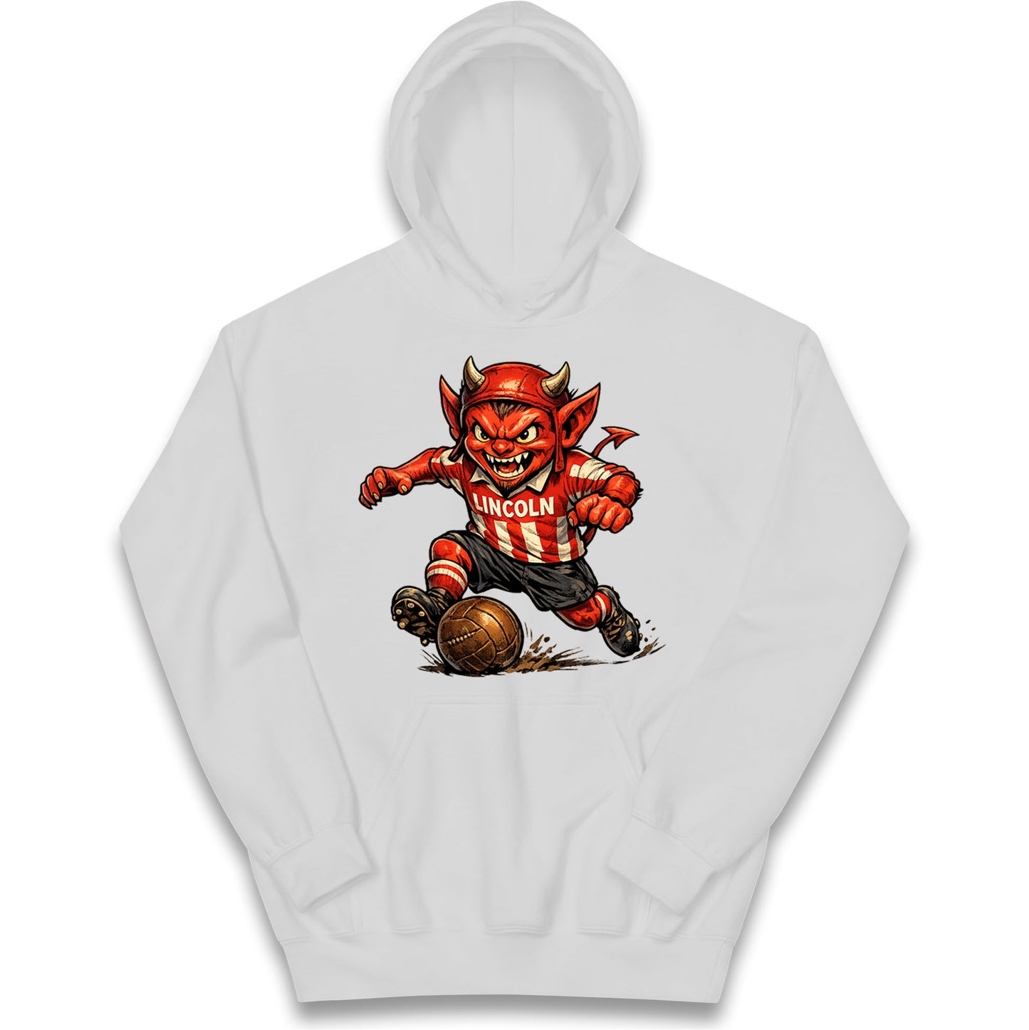 Vintage Lincoln City Kids Hoodie