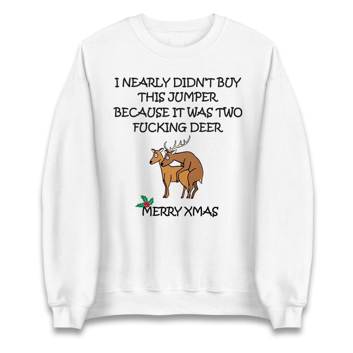 Reindeer Christmas Jumper